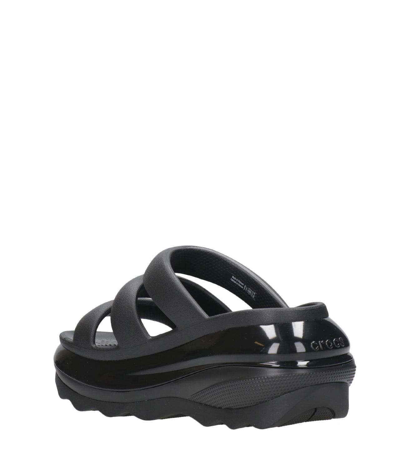 Crocs | Ciabatta Mega Crush Triple Strap Nero