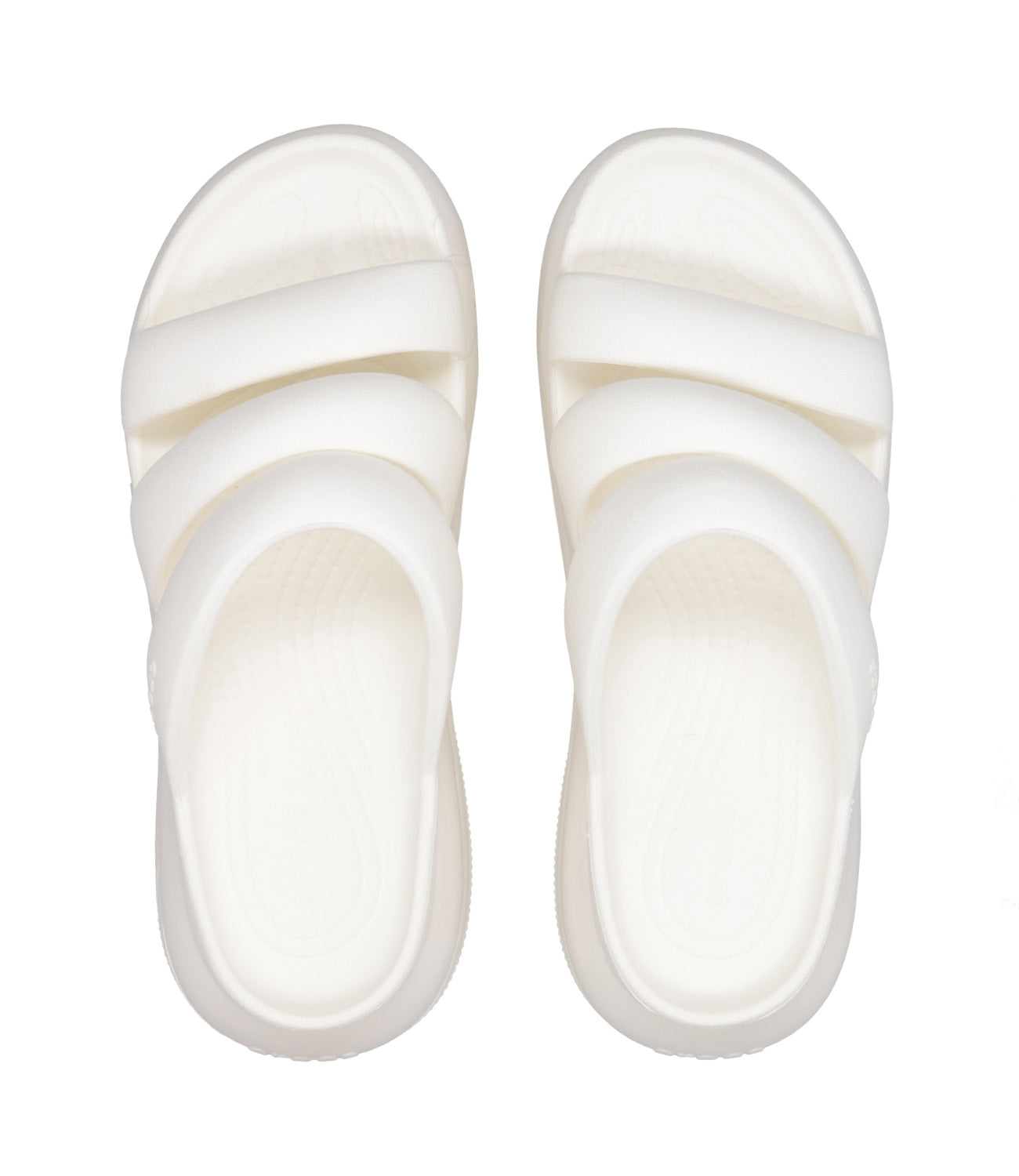 Crocs | Ciabatta Mega Crush Triple Strap Gesso