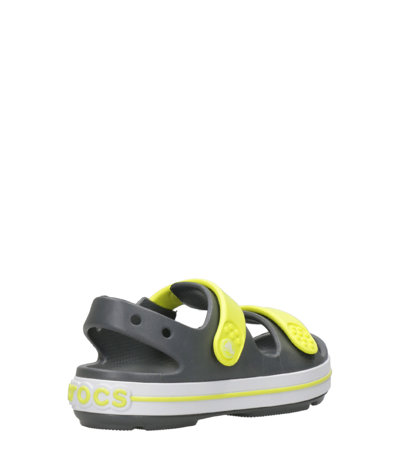 Crocs Kids | Sandalo Crocband Cruiser Grigio e Giallo Fluo
