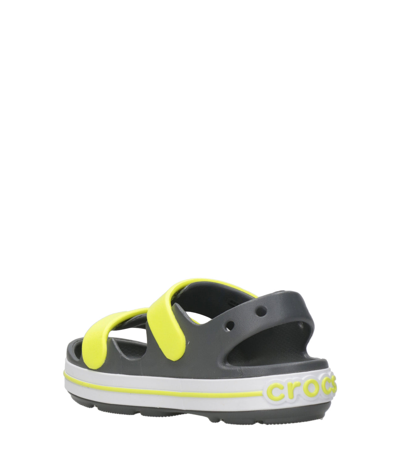 Crocs Kids | Sandalo Crocband Cruiser Grigio e Giallo Fluo