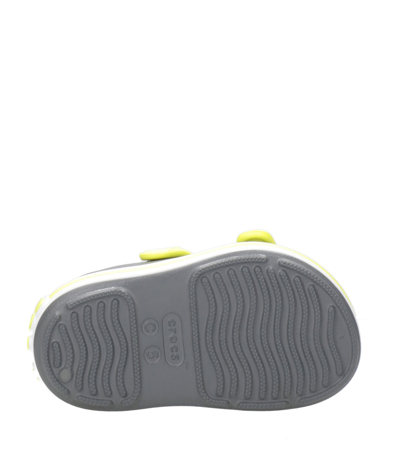 Crocs Kids | Sandalo Crocband Cruiser Grigio e Giallo