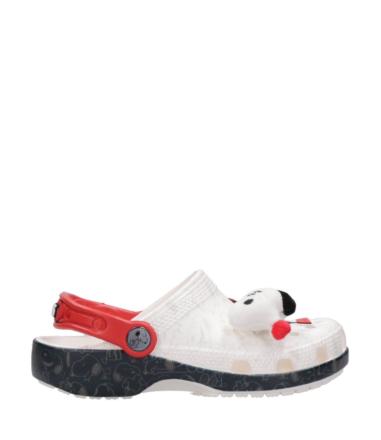 Crocs Kids | Sabot Peanuts Classic Clog K Bianco e Nero