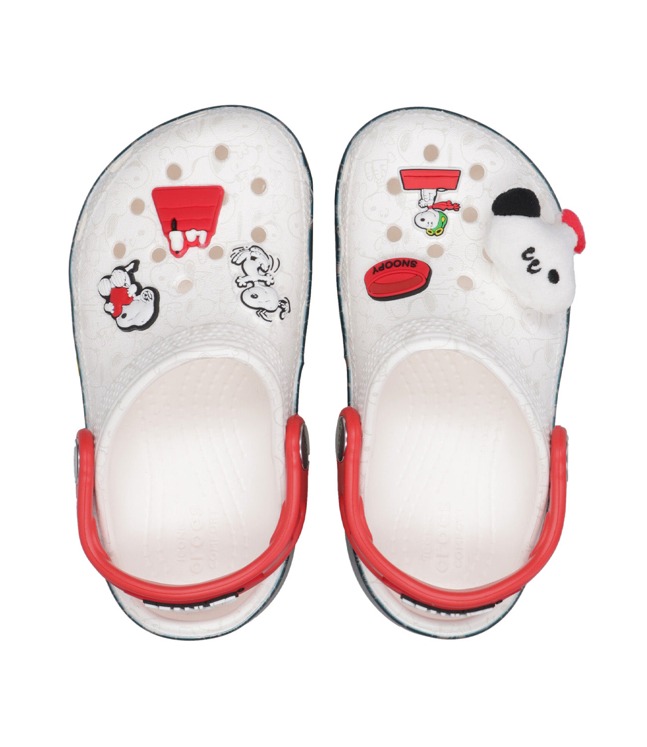 Crocs Kids | Sabot Peanuts Classic Clog T Bianco e Nero