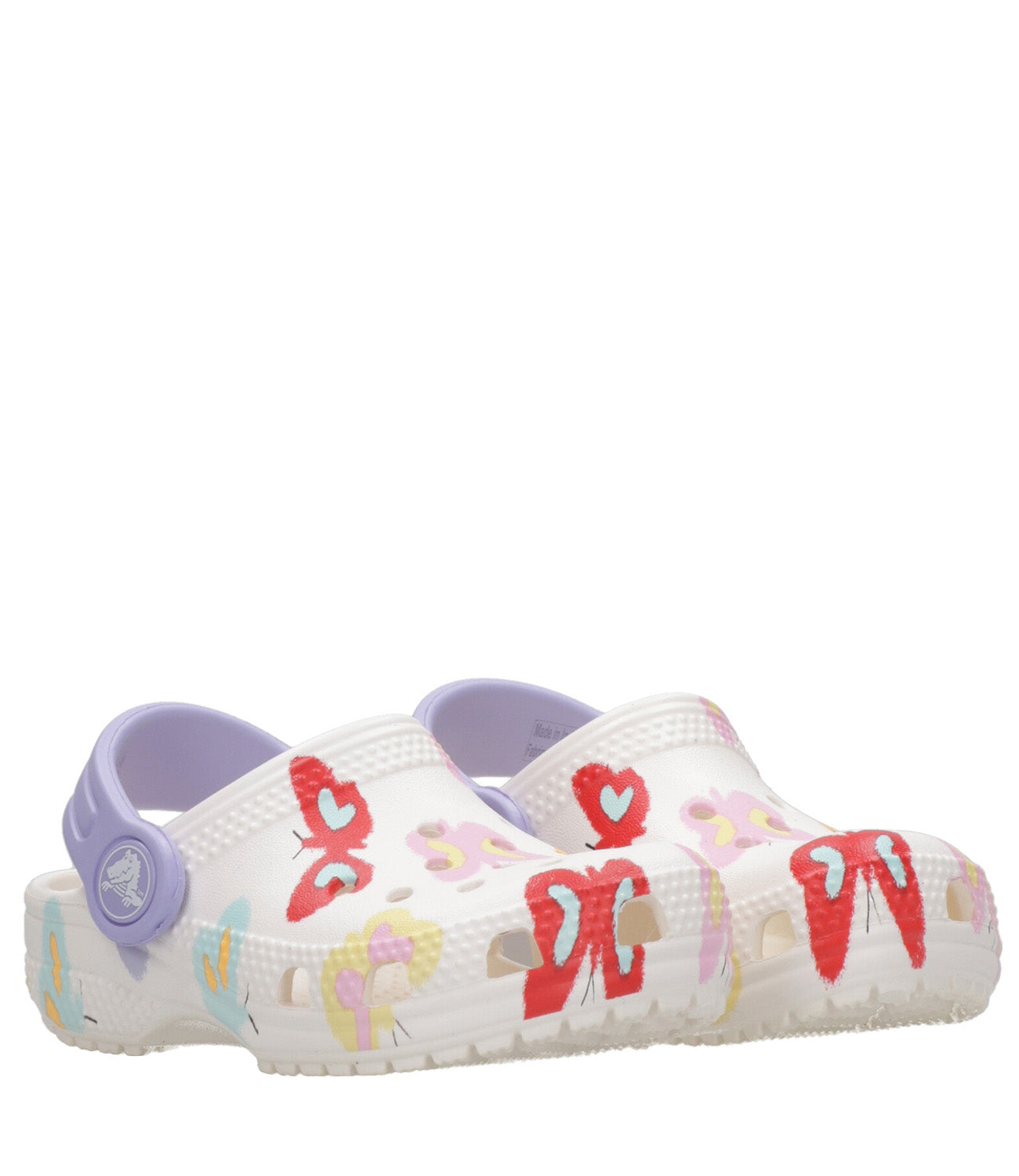 Crocs Kids | Sabot Classic Butterfly Graphic ClgT Gessato