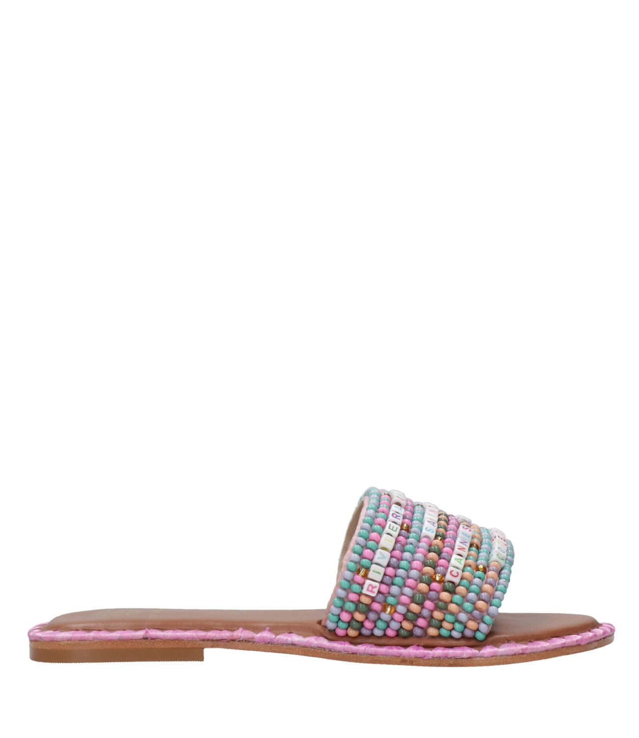 De Siena Shoes | Ciabatta Resort Rosa e Multicolor