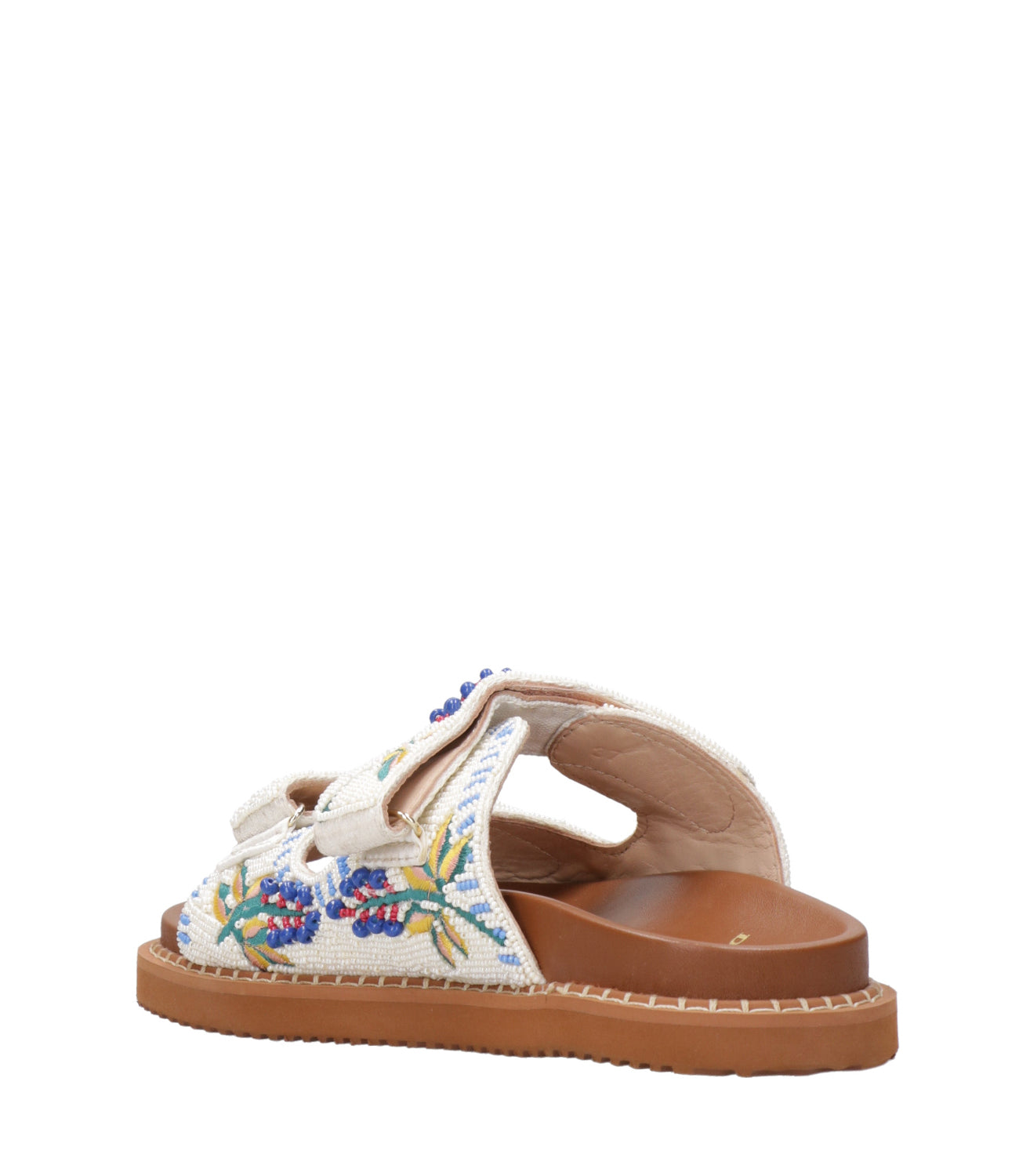 De Siena Shoes | Ciabatta Meadow Bianco sporco