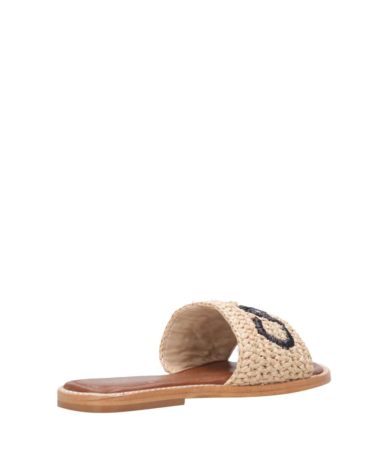 De Siena Shoes | Ciabatta Capri Naturale e Nero