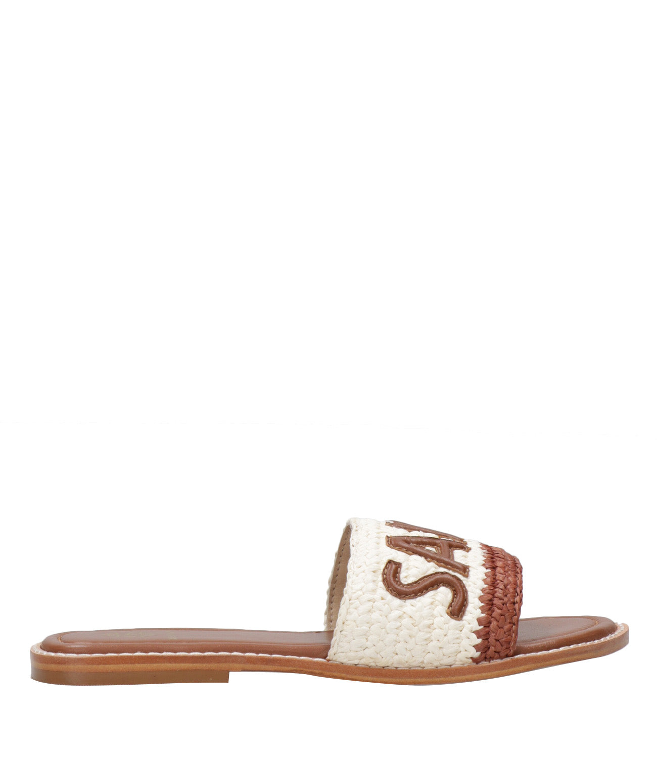 De Siena Shoes | Ciabatta Saint Tropez Bianco sporco e Tabacco