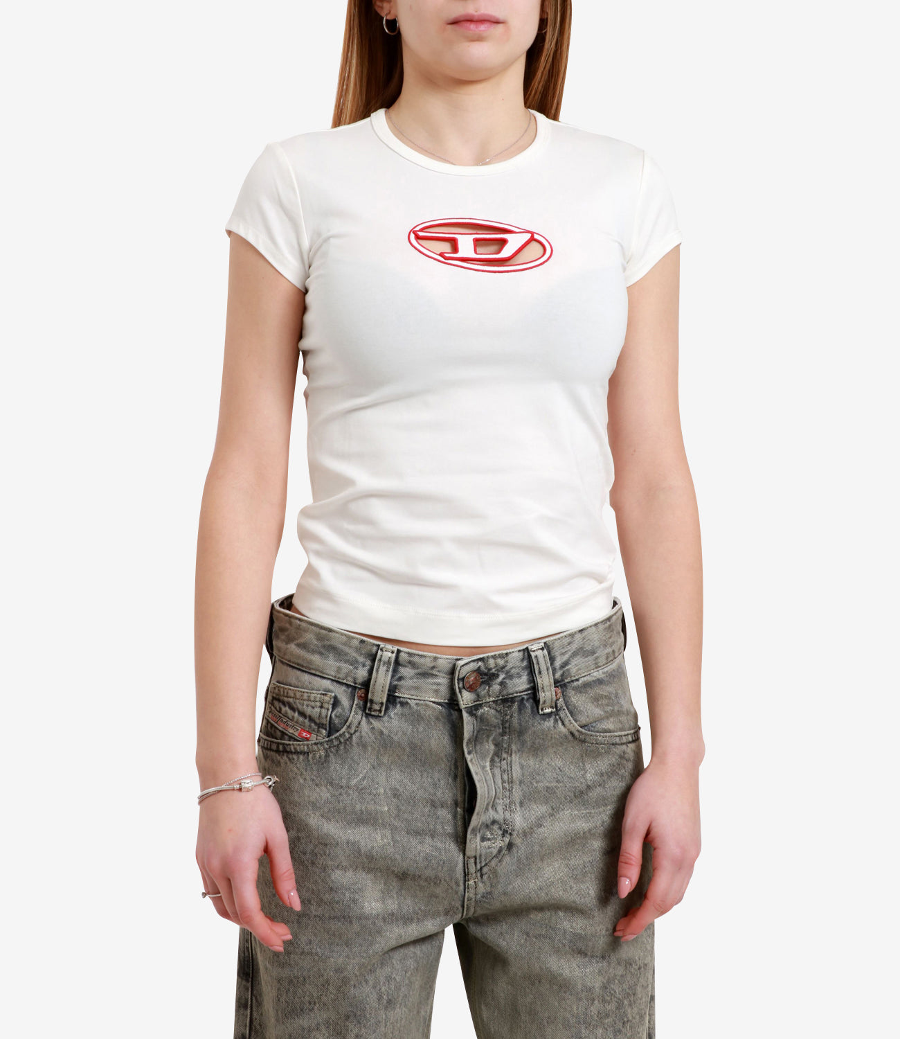 Diesel | T-Shirt T-Angie White and Red