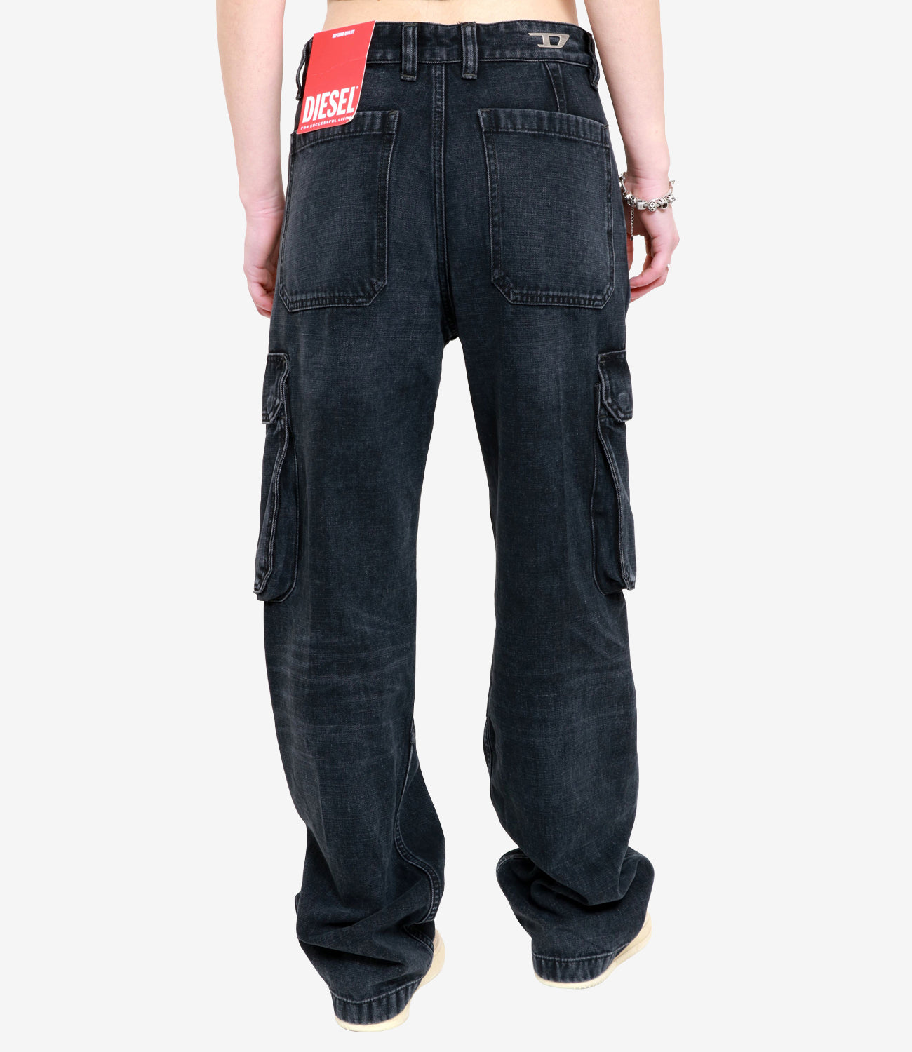 Diesel | Jeans D-Pot-Cargo Denim nero