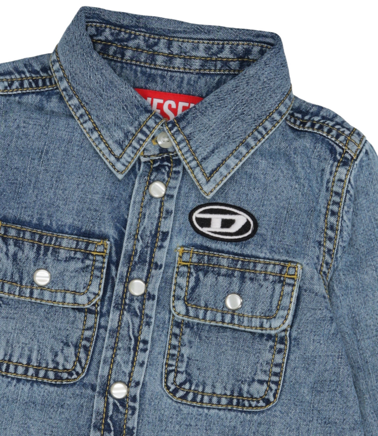 Diesel Kids | Medium Denim Shirt