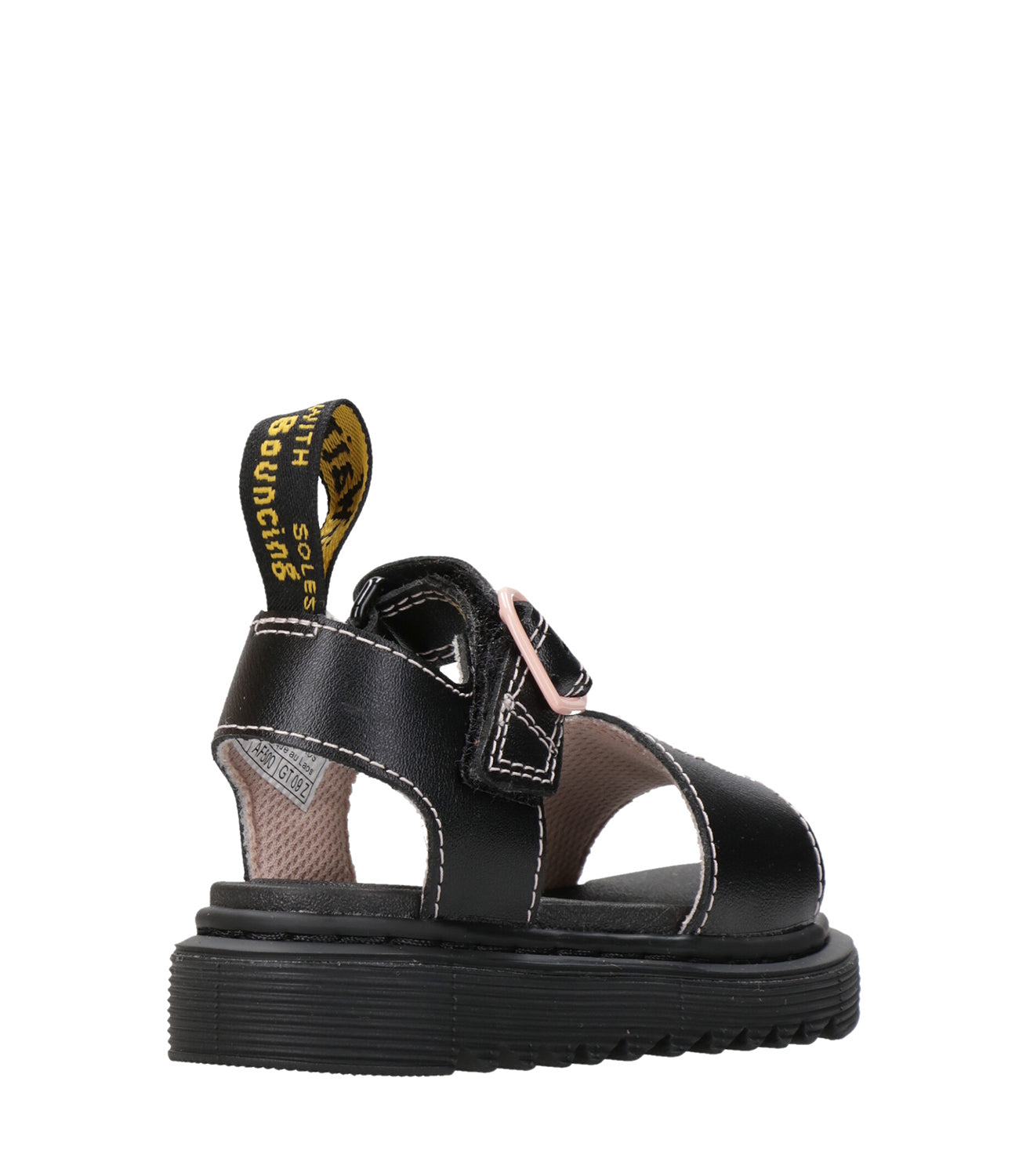 Dr Martens Kids | Sandalo Marlowe Hearts T Nero e Rosa