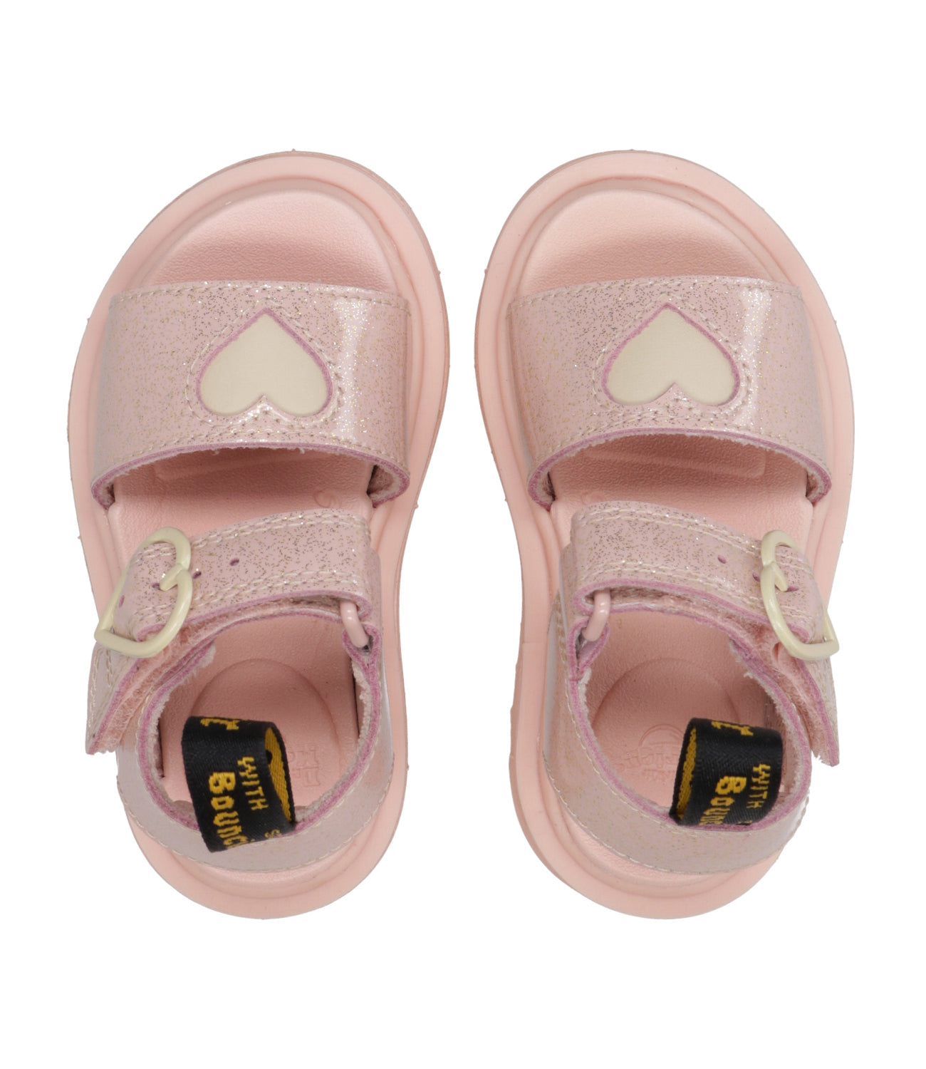 Dr Martens Kids | Sandalo Marlowe Hearts T Rosa chiaro