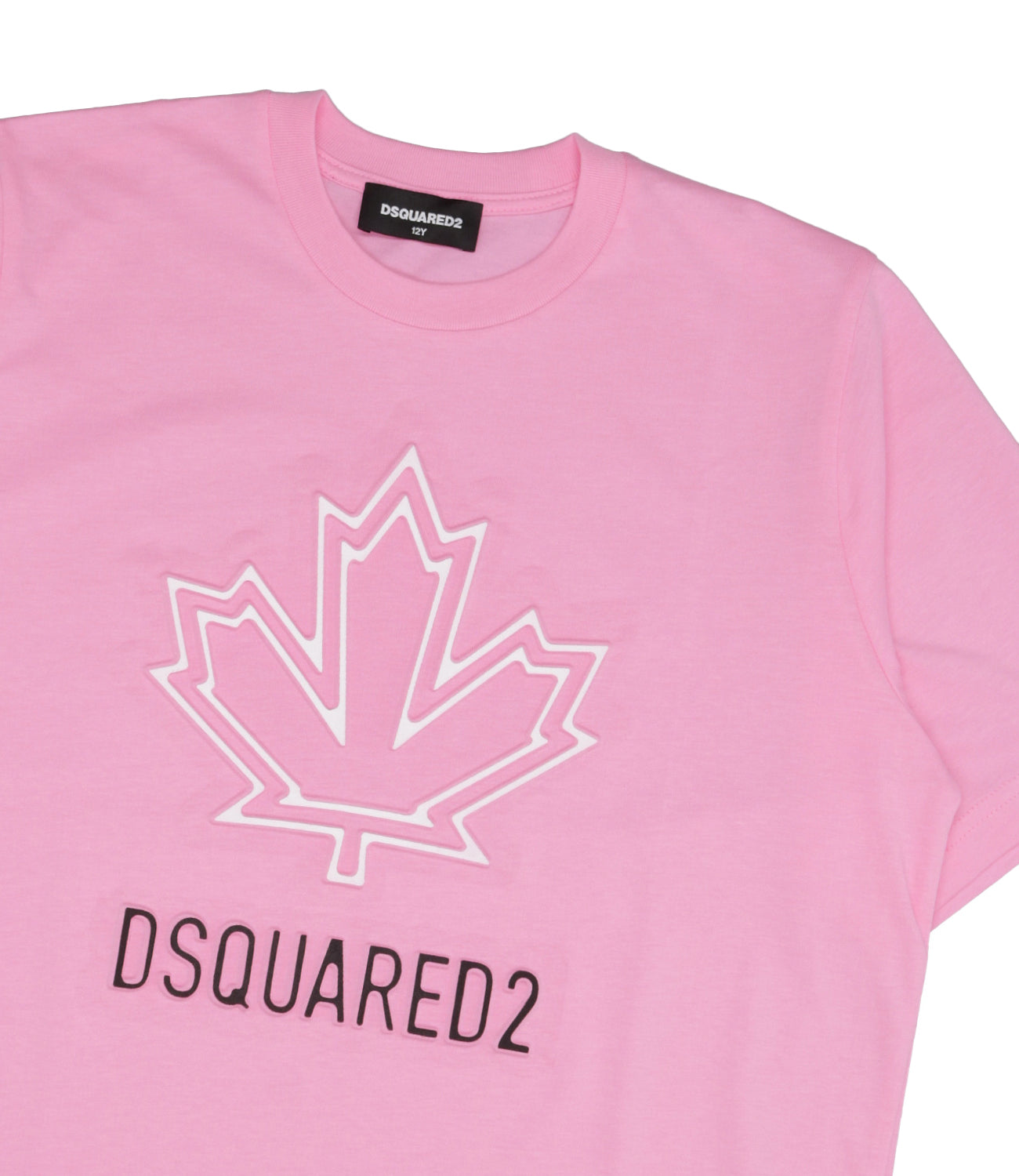 Dsquared2 Kids | Maple Leaf T-Shirt Pink