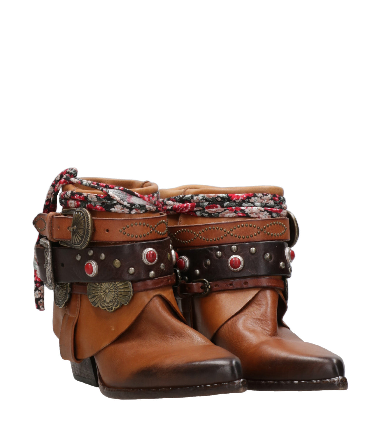 Elena Iachi | Cork Ankle Boot