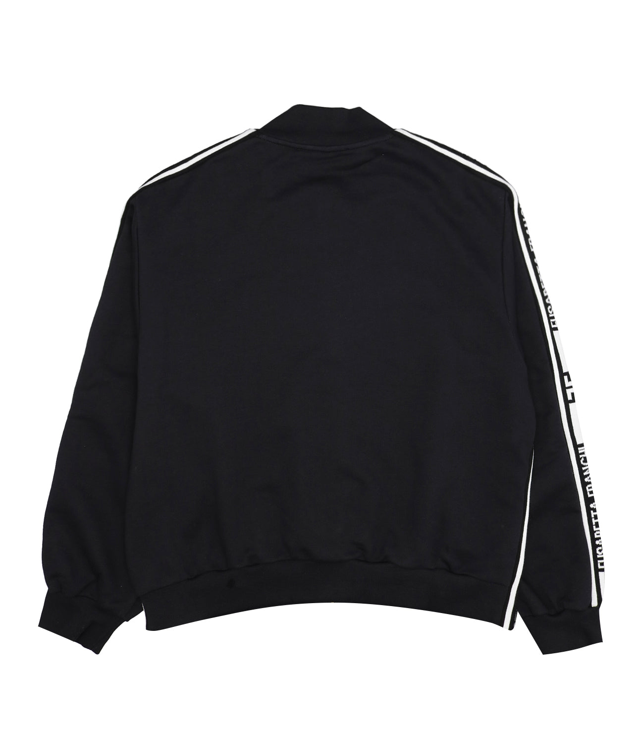 Elisabetta Franchi La Mia Bambina | Sweatshirt Black and Ivory