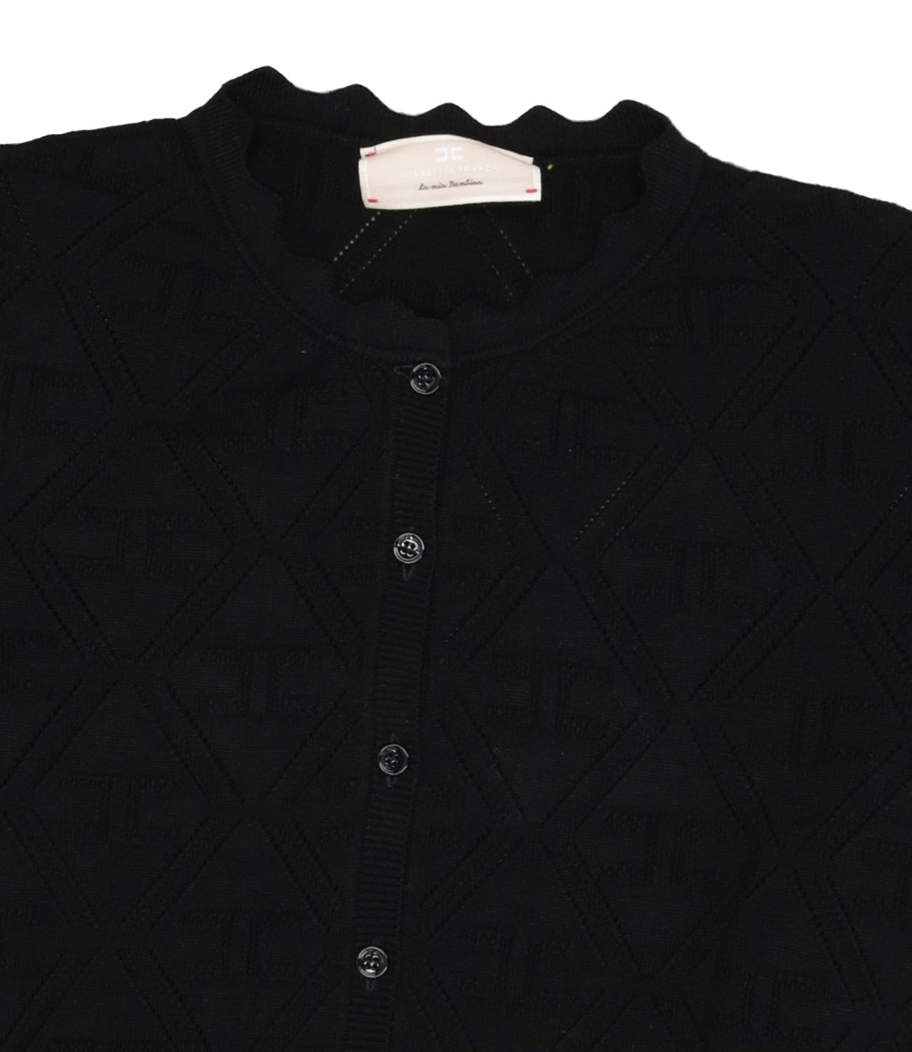 Elisabetta Franchi La Mia Bambina | Cardigan Nero