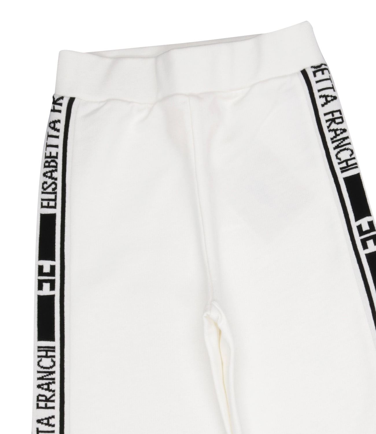 Elisabetta Franchi La Mia Bambina | Ivory and Black Pant