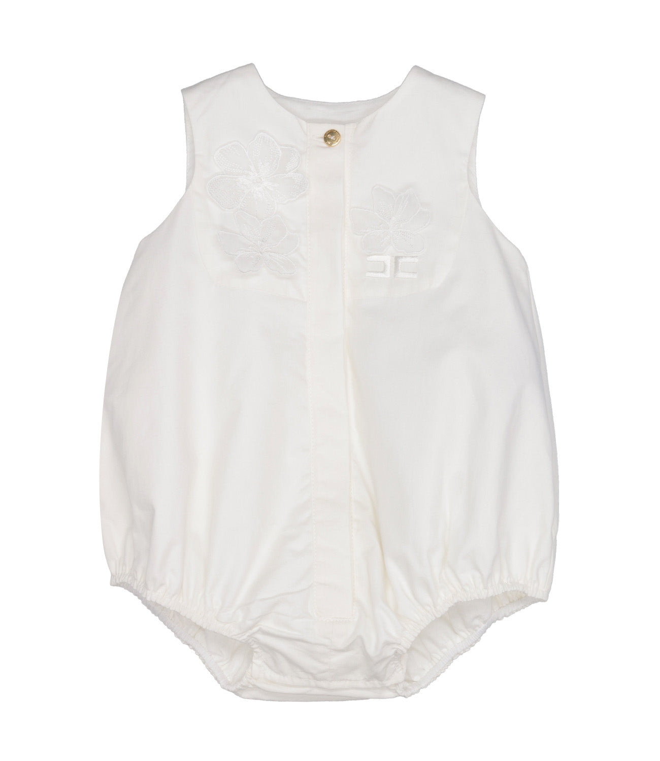 Elisabetta Franchi La Mia Bambina | Pagliaccetto Panna