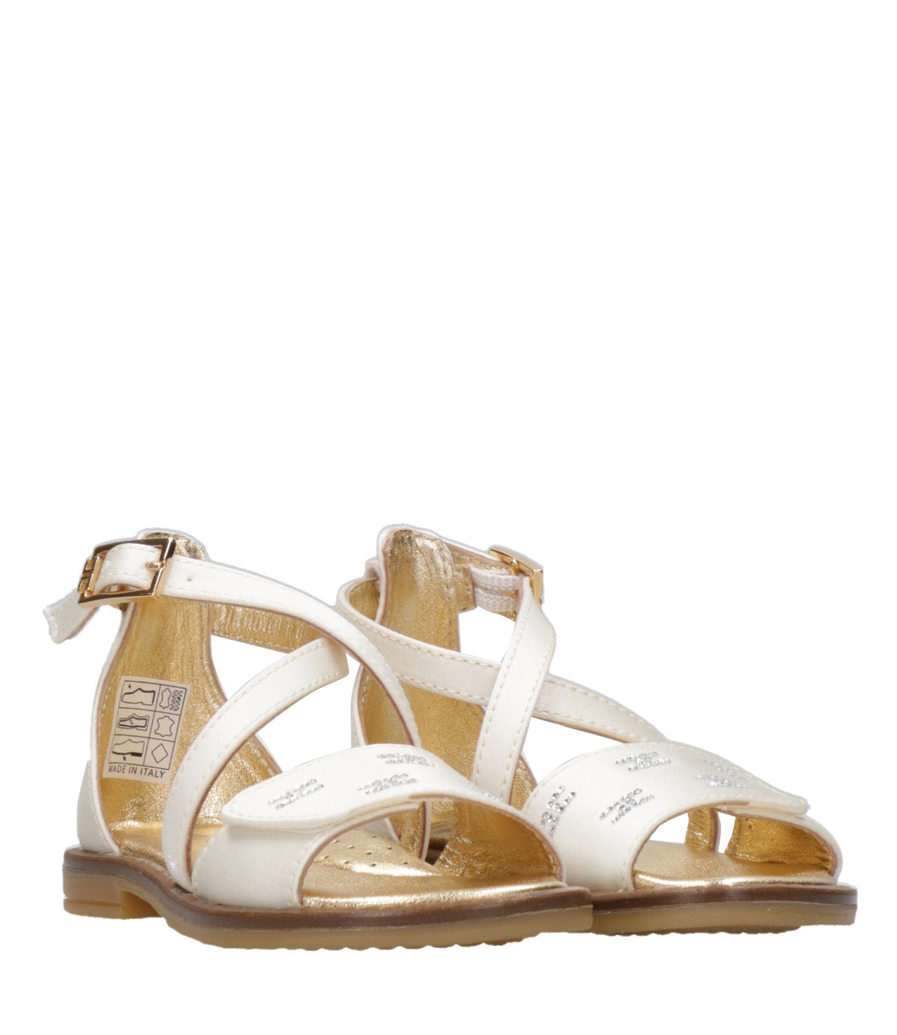 Elisabetta Franchi La Mia Bambina | Sandalo Avorio