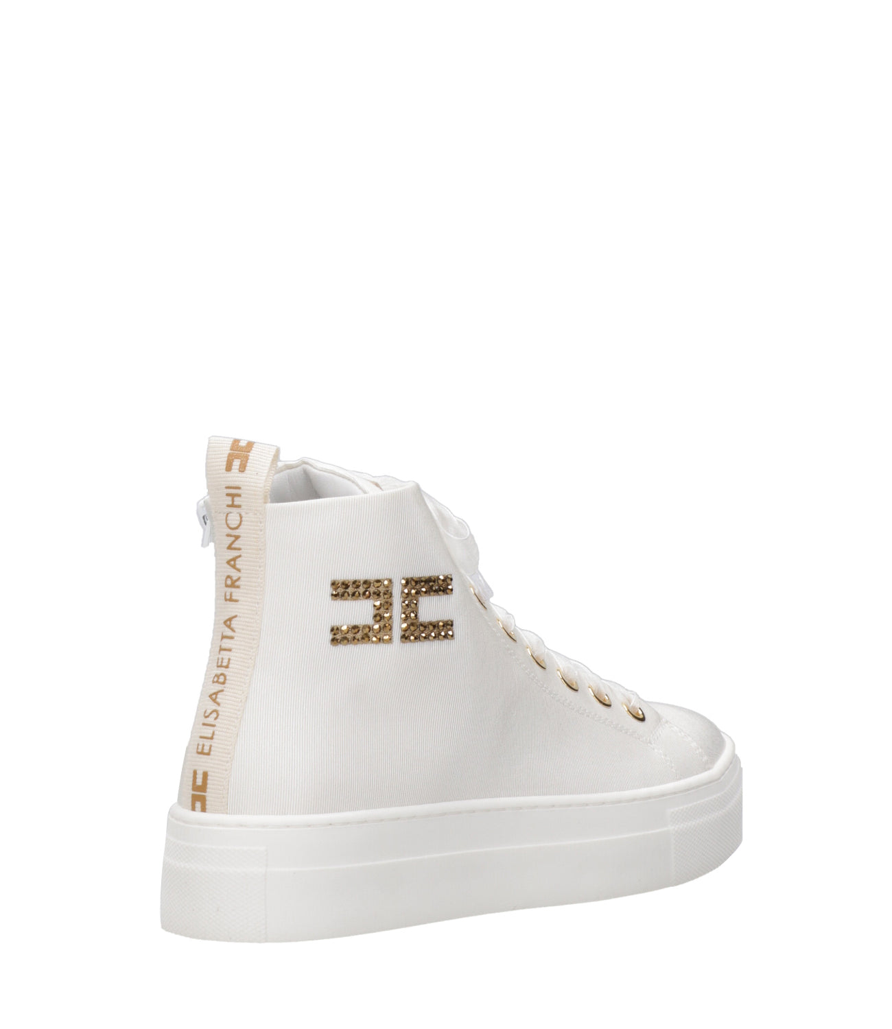 Elisabetta Franchi La Mia Bambina | Sneakers Bianco e Oro
