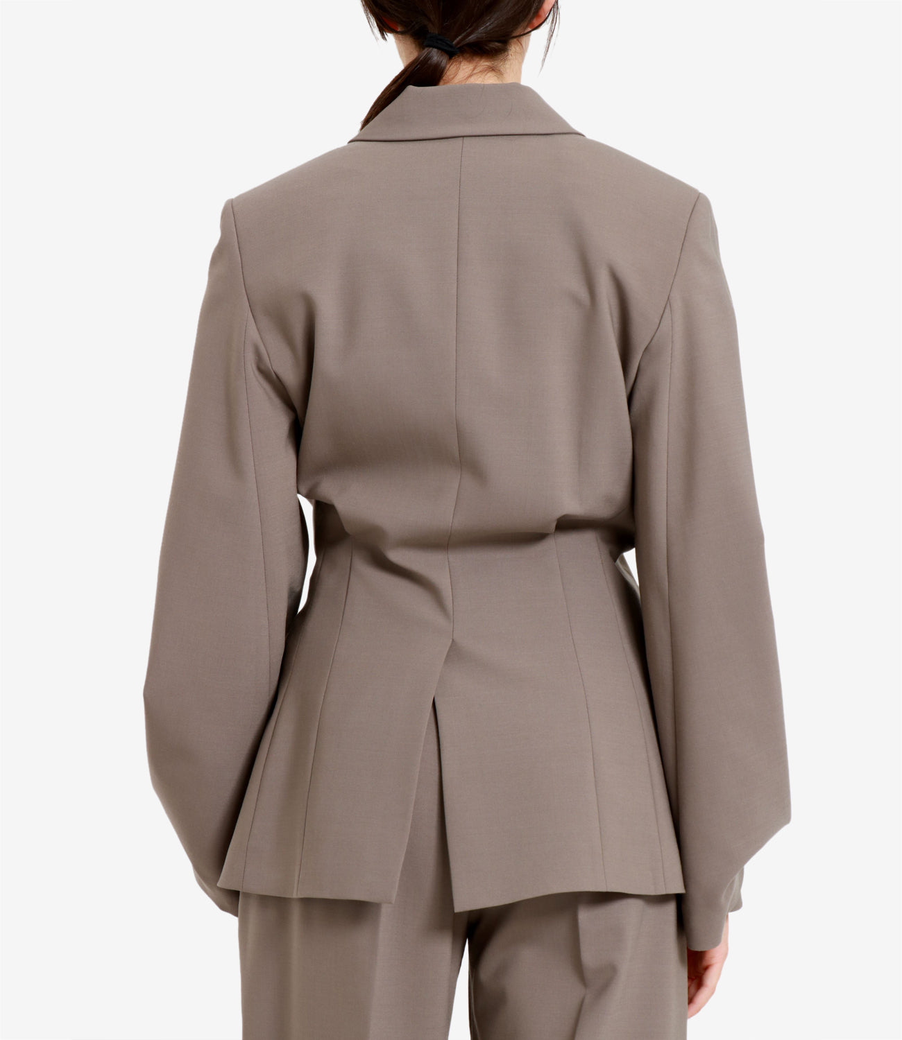 Erika Cavallini |Giacca Giuditta Taupe