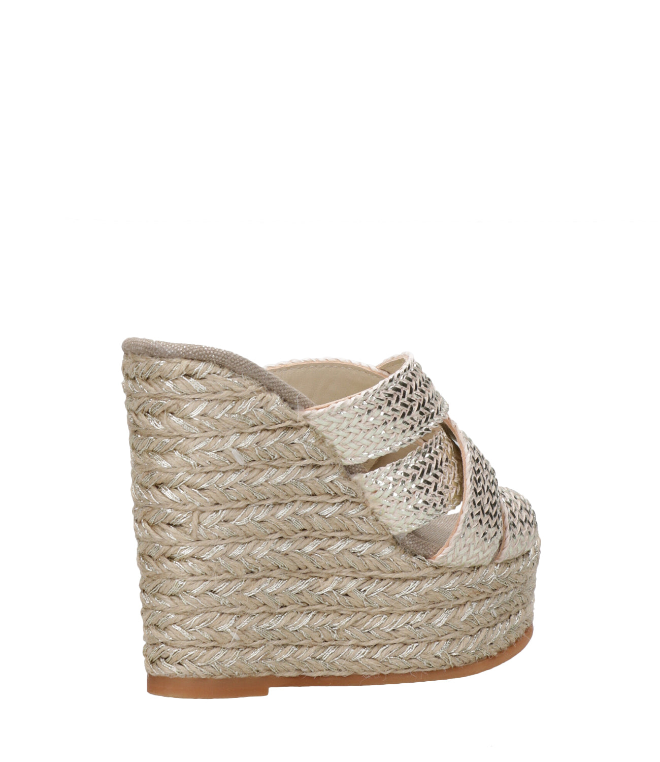 Espadrilles | Ciabatta Nico Trenzas Platino