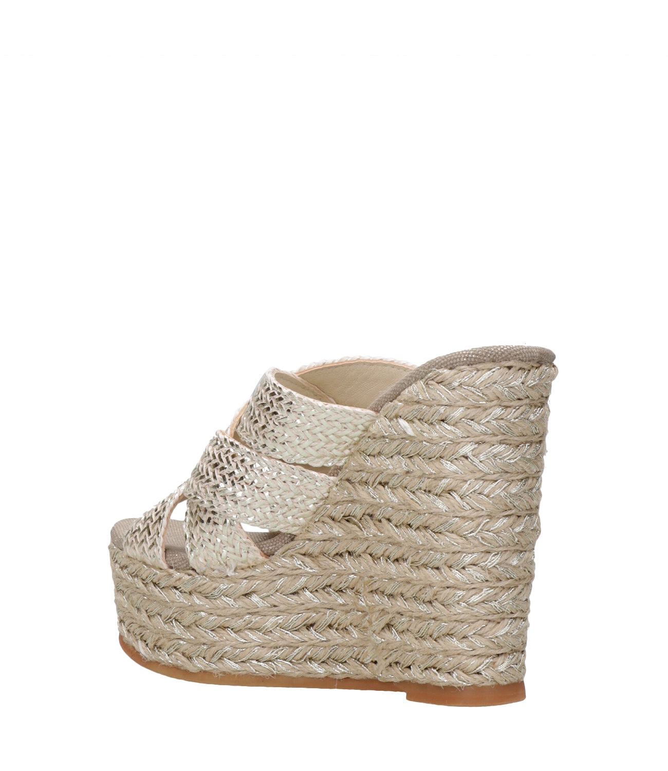 Espadrilles | Ciabatta Nico Trenzas Platino