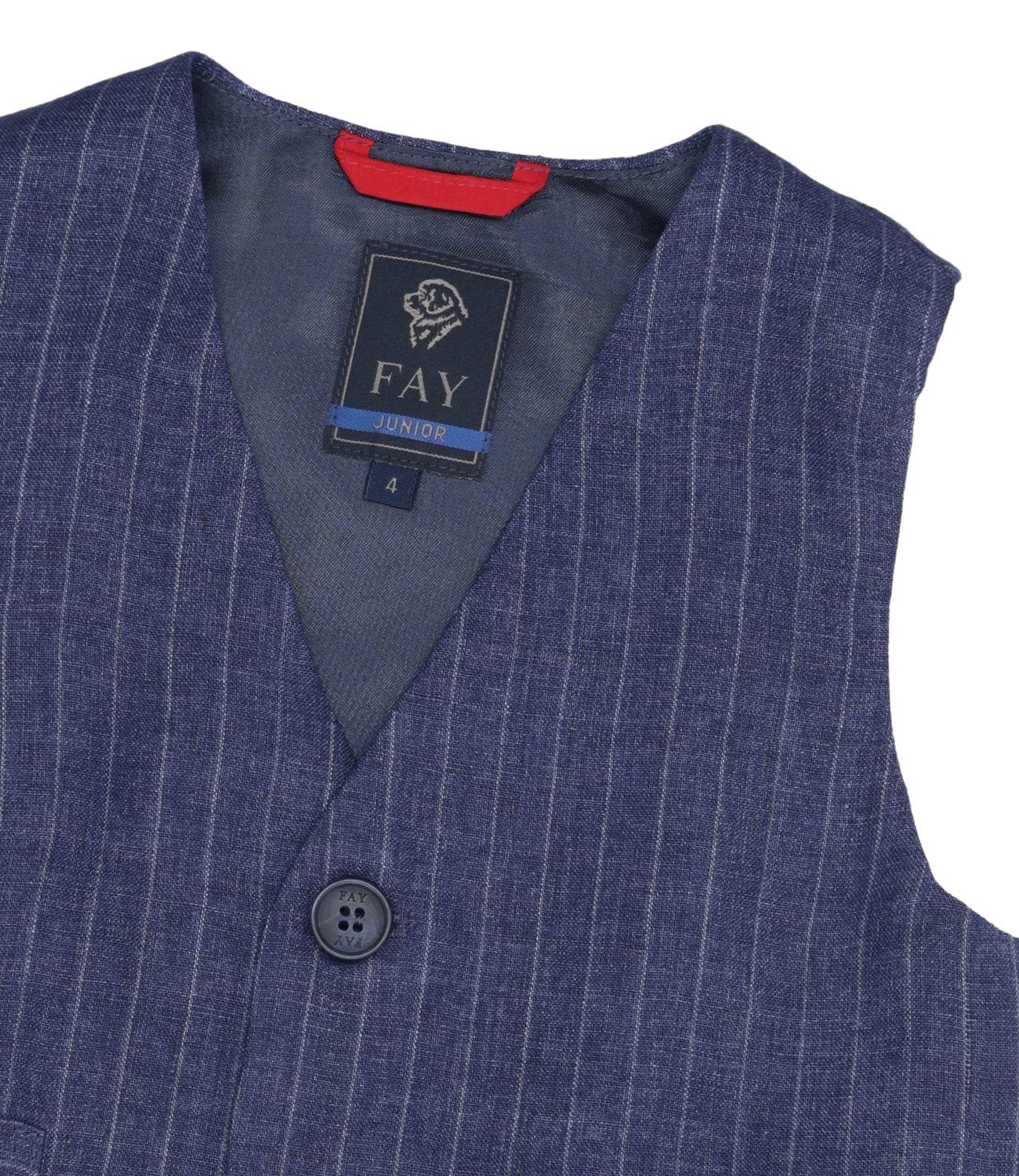 Fay Junior | Gilet Blu navy e Avorio