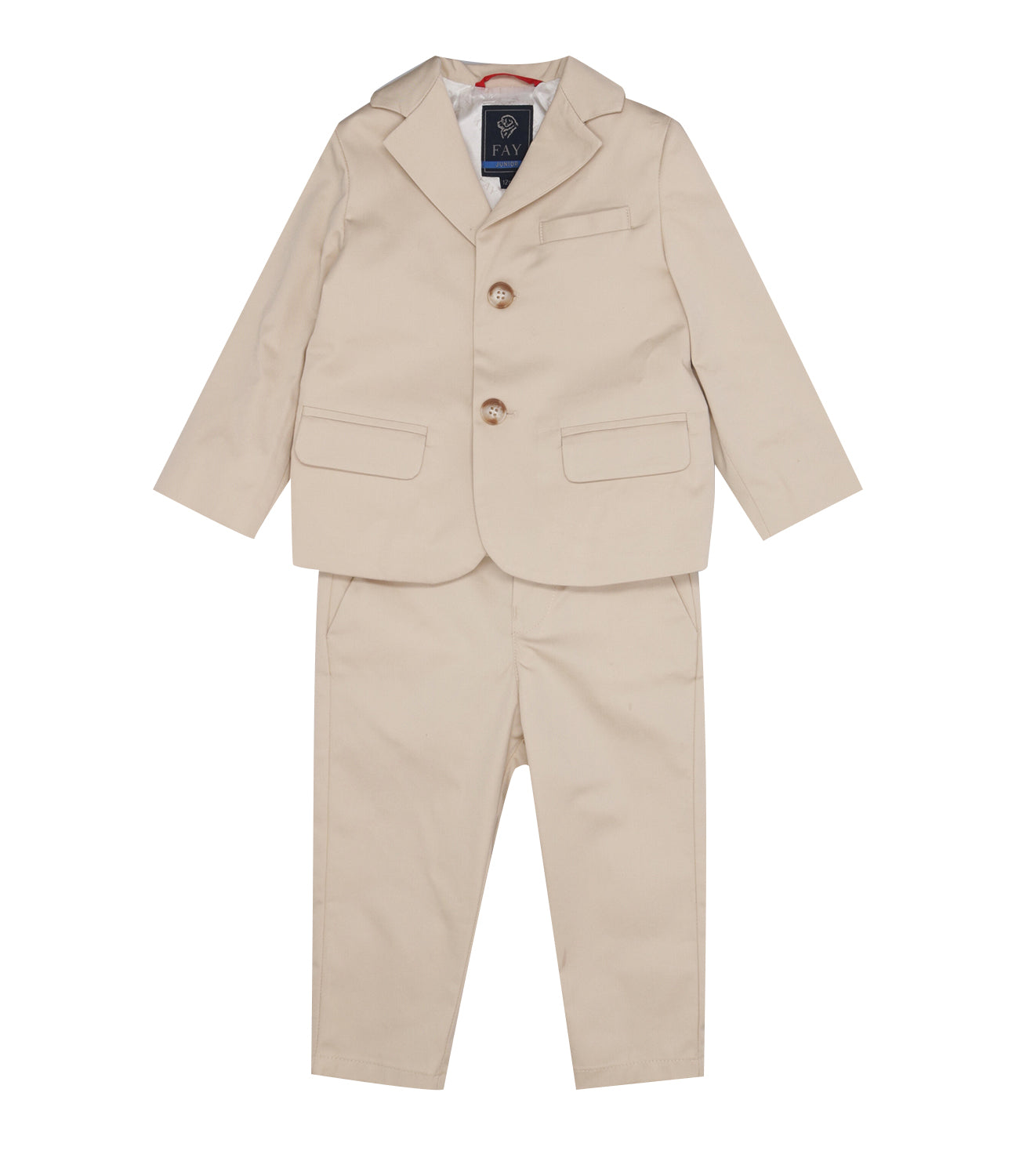 Fay Junior | Jacket and Pants Set Beige