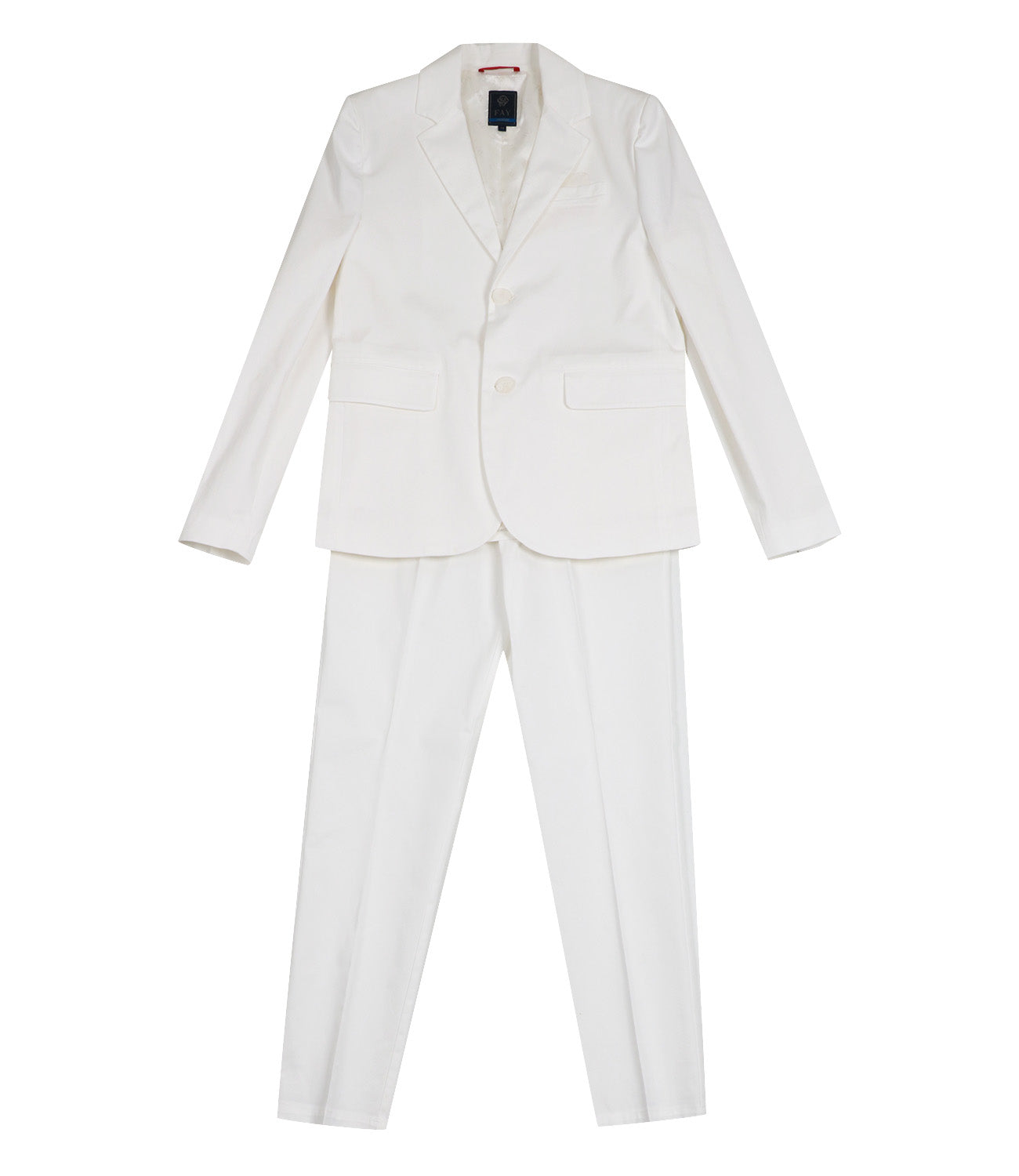 Fay Junior | Ivory Jacket and Pant Set