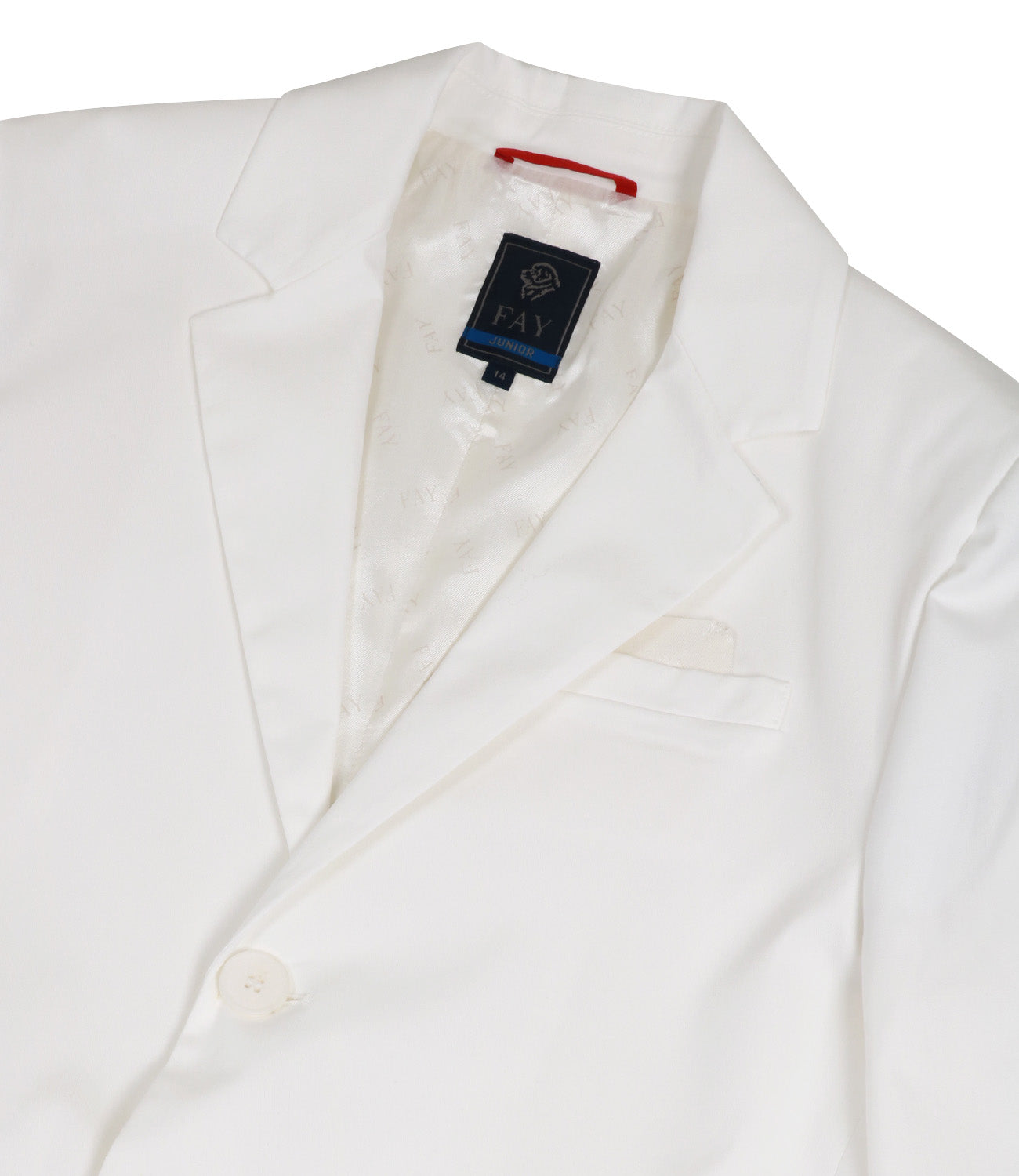 Fay Junior | Ivory Jacket and Pant Set