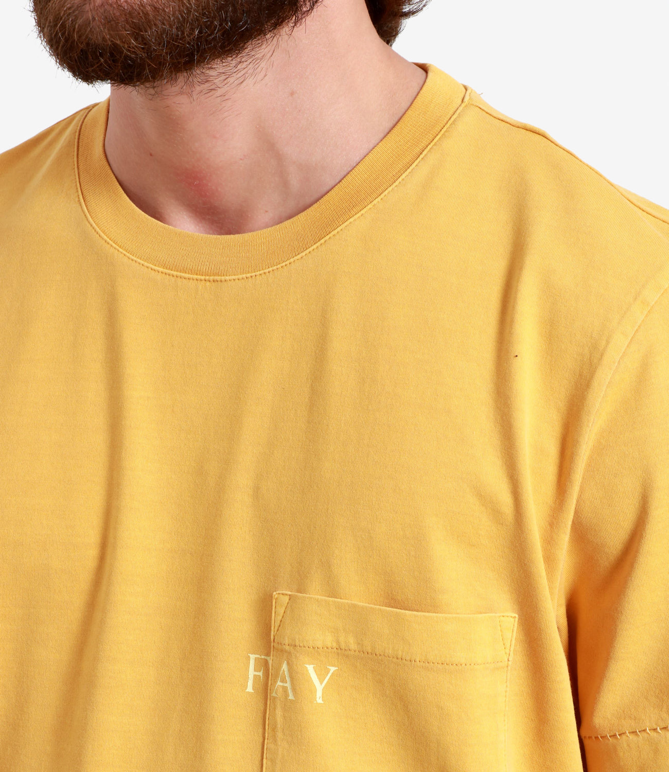 Fay | T-Shirt Senape
