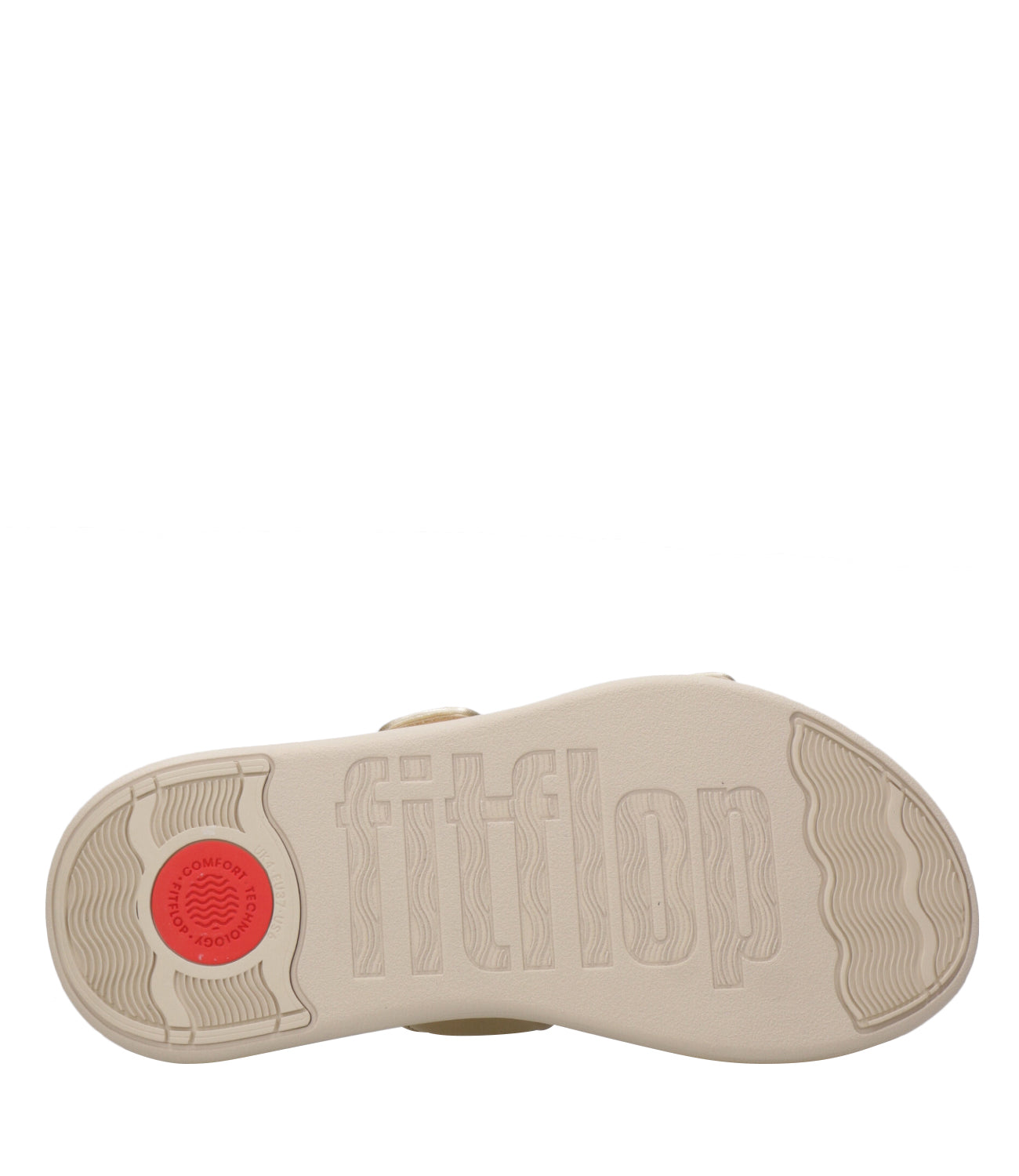 Ftitflop | Ciabatta F-Mode Go Regolabili a 2 Fasce Platino