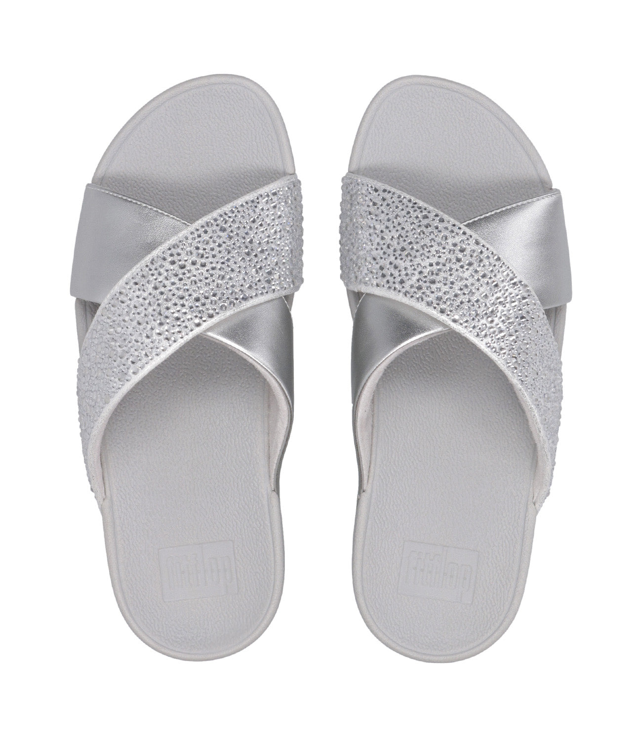 Ftitflop | Ciabatta Lulu Incrociata Argento