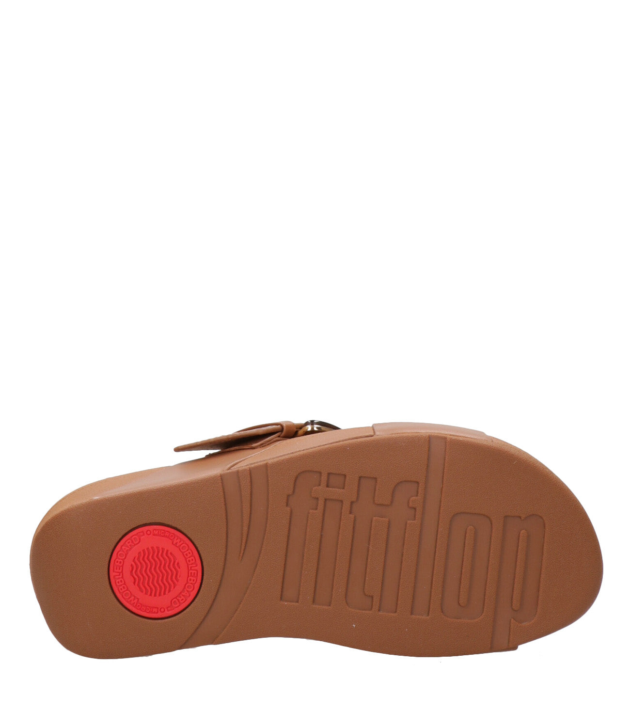 Ftitflop | Ciabatta Lulu Incrociata con Fibbia in resina Cuoio