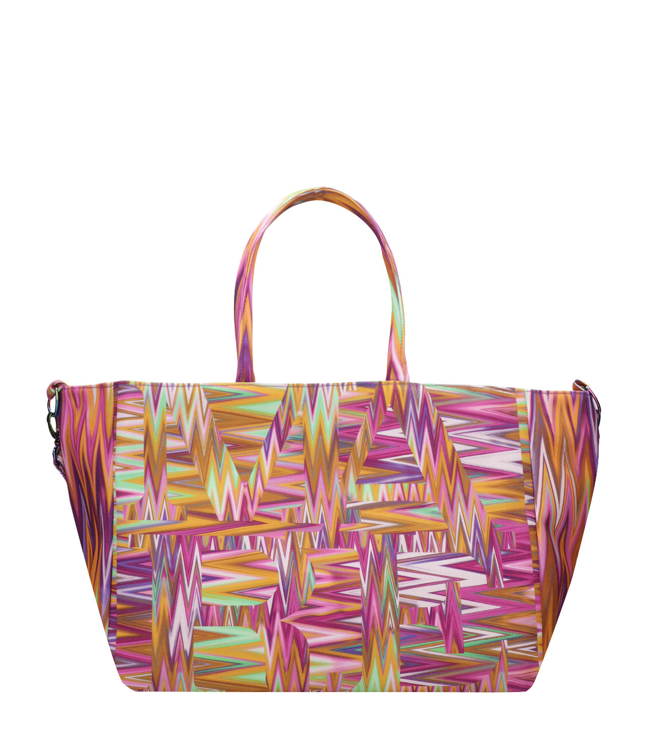 F**K Project | Borsa a Mano Fuxia Giallo e Verde mela