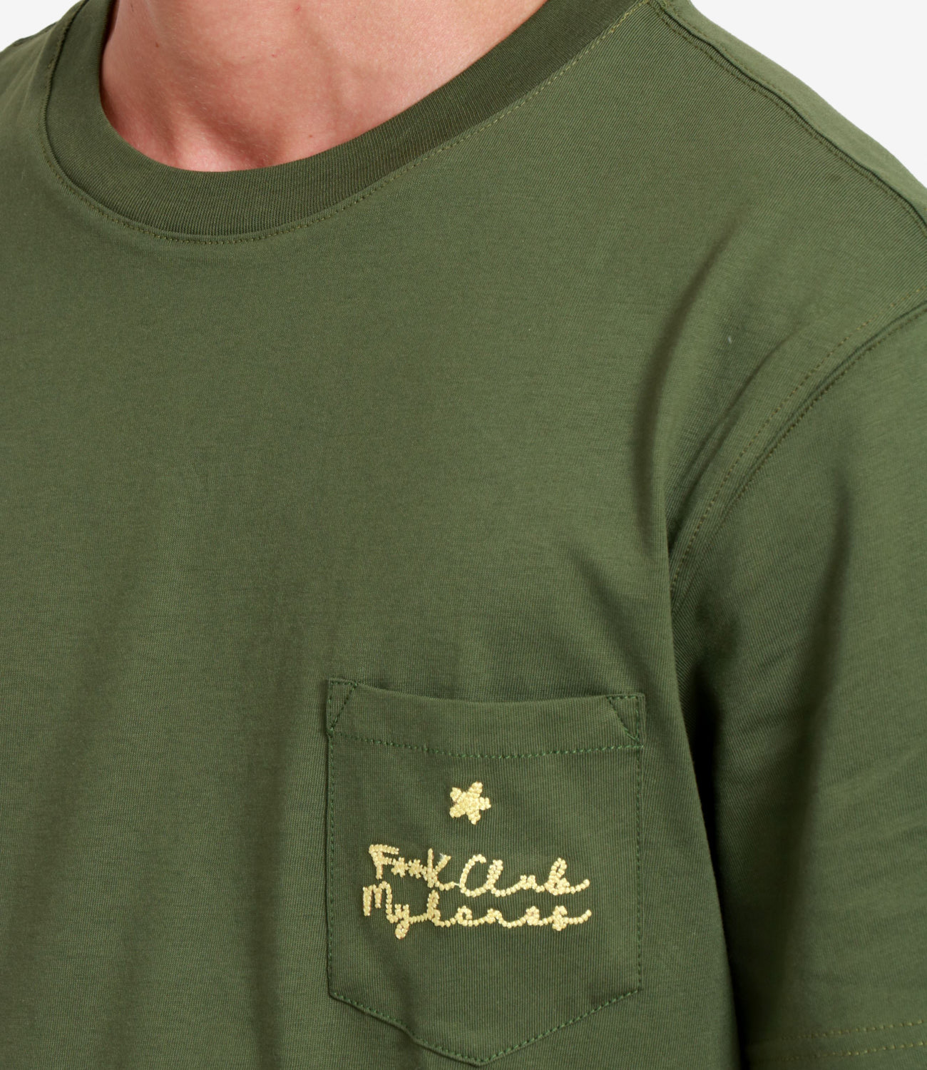 F**K Project | T-Shirt Verde militare