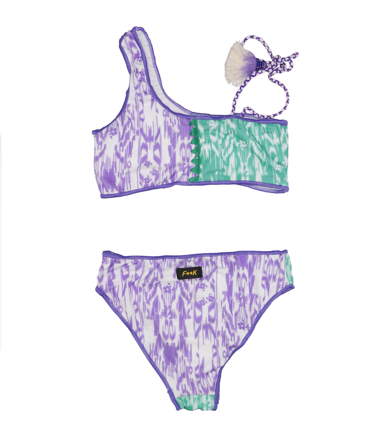 F**K Project Kids | Costume Bikini Viola e Verde
