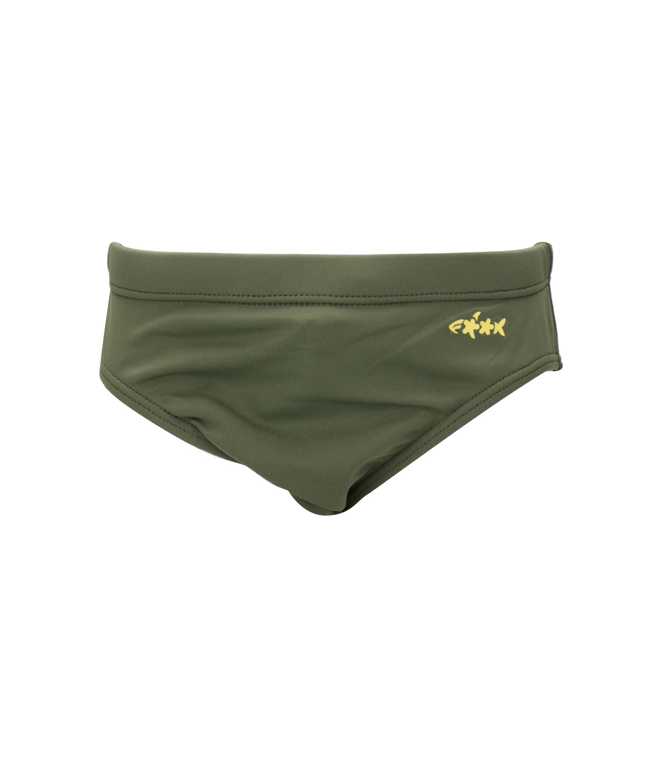 F**K Project Kids | Costume Slip Verde militare