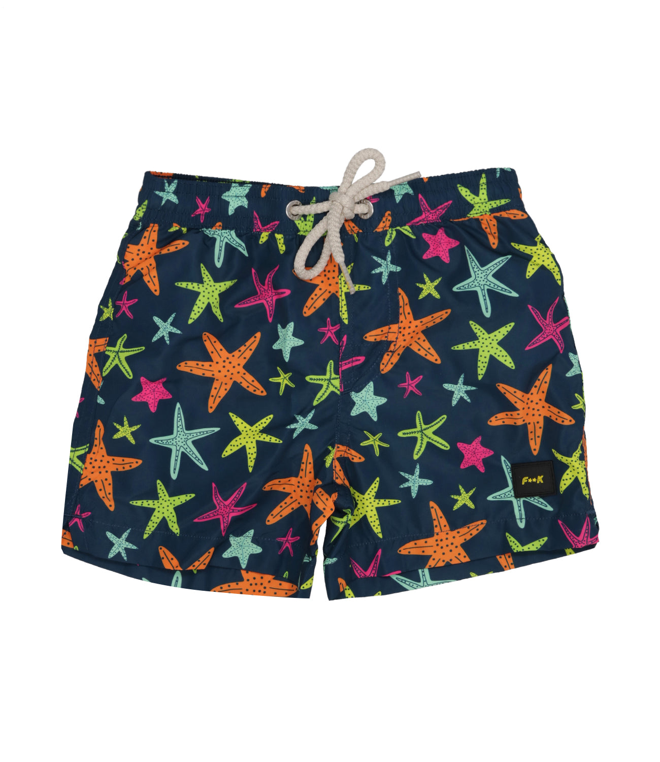 F**K Project Kids | Costume Boxer Blu Arancio e Verde