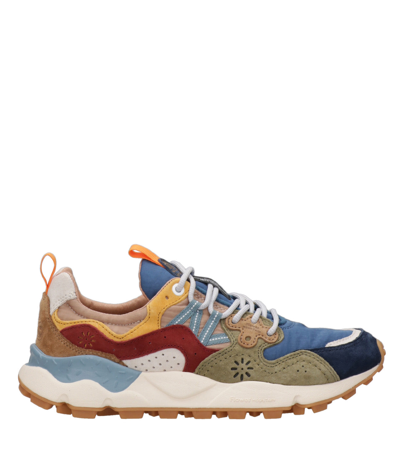 Flower Mountain | Sneakers Yamano 3 Man Blu e Verde militare