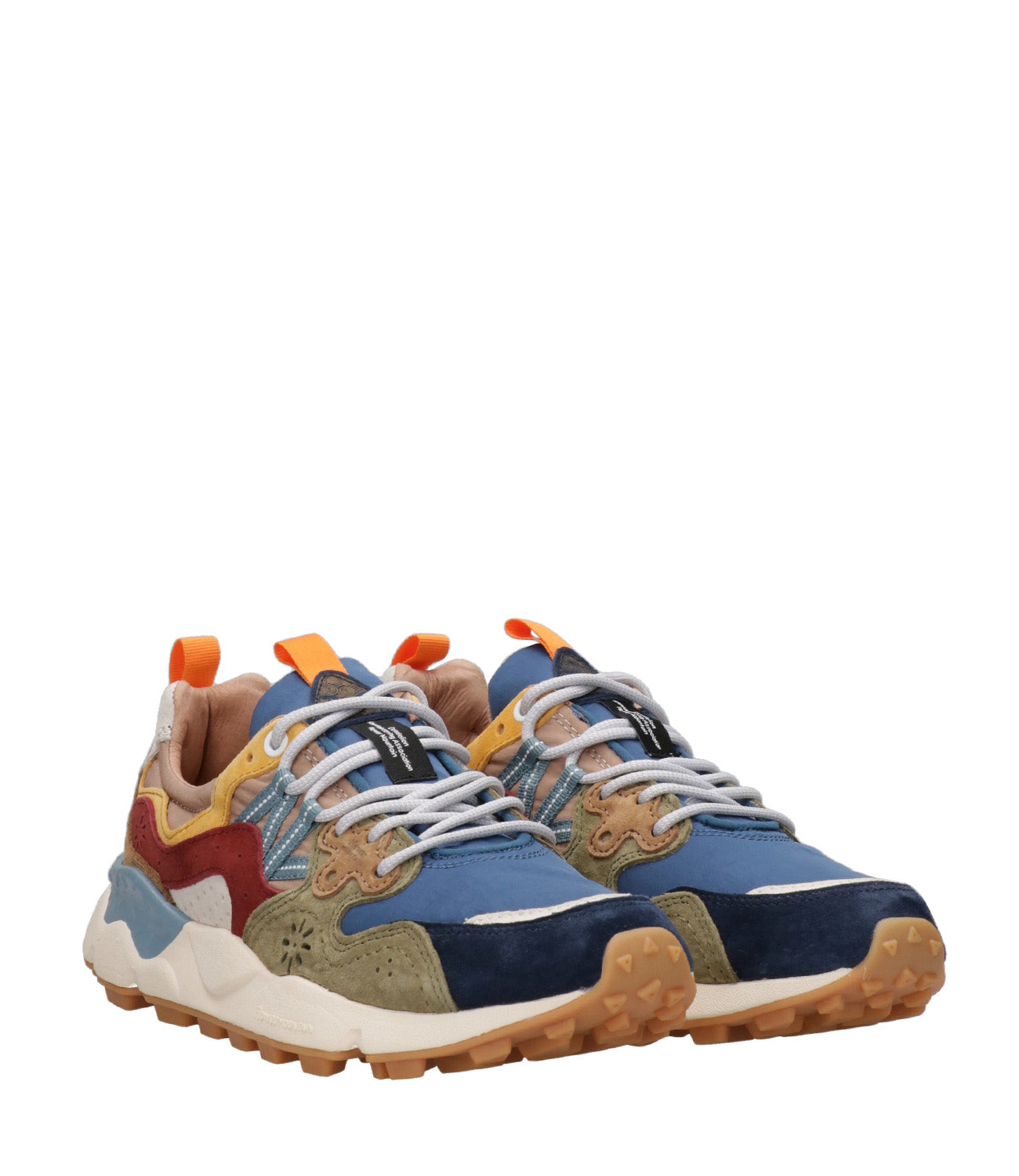 Flower Mountain | Sneakers Yamano 3 Man Blu e Verde militare