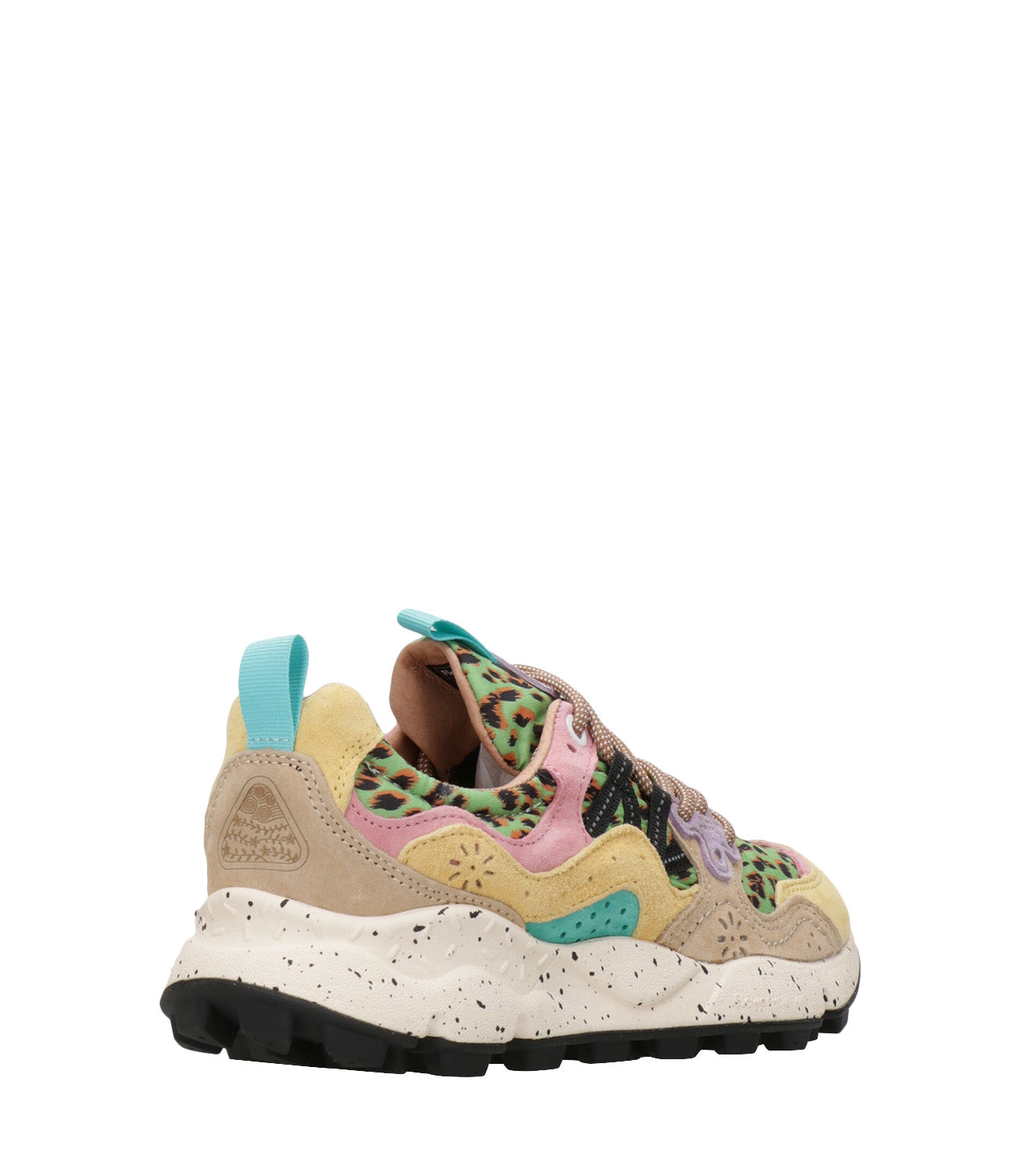 Flower Mountain | Sneakers Yamano 3 Donna Crema Taupe e Militare