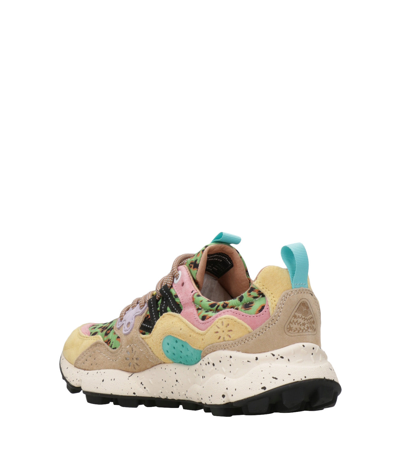 Flower Mountain | Sneakers Yamano 3 Donna Crema Taupe e Militare