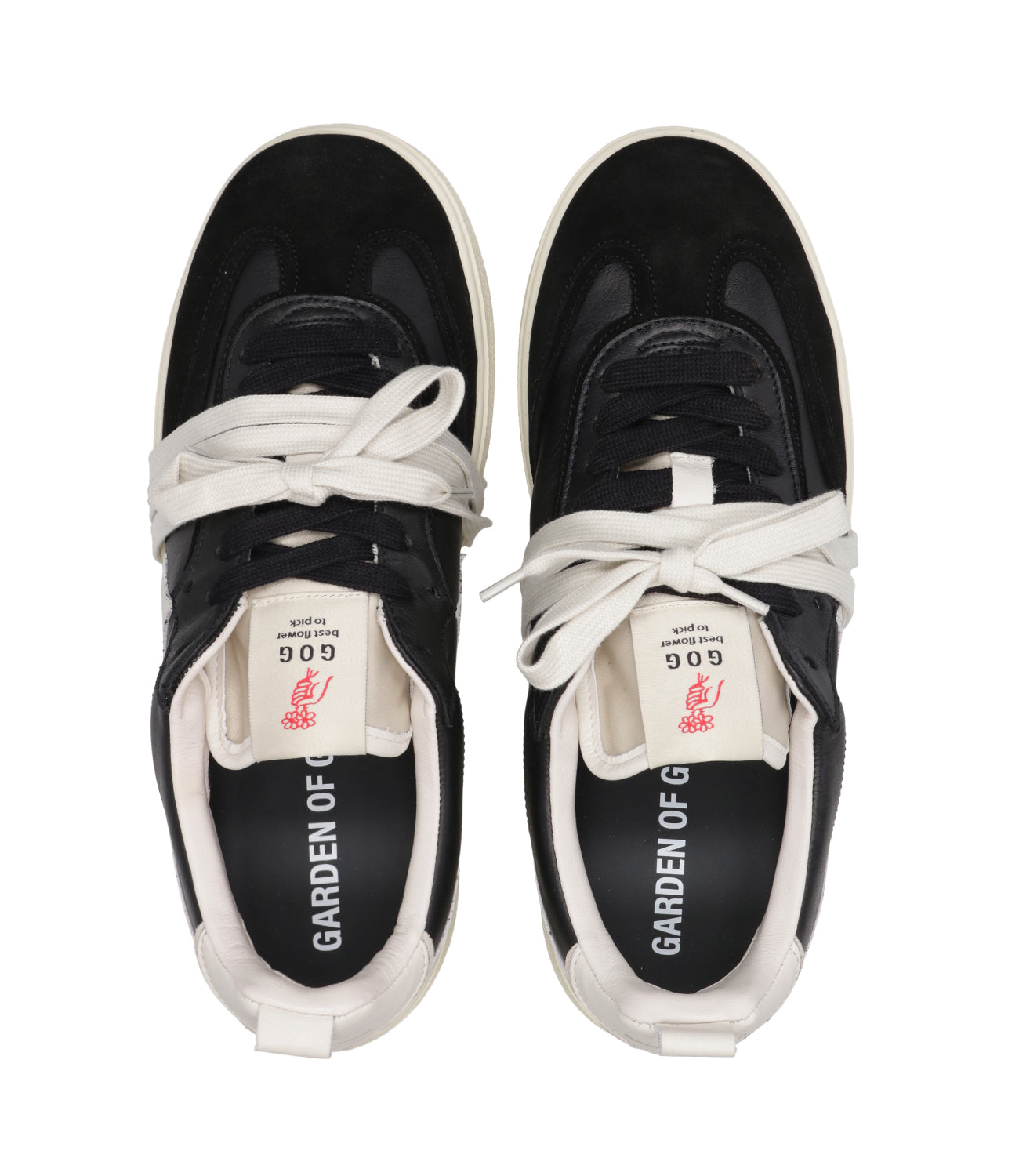 Garden of God | Earth Sneakers Black and White