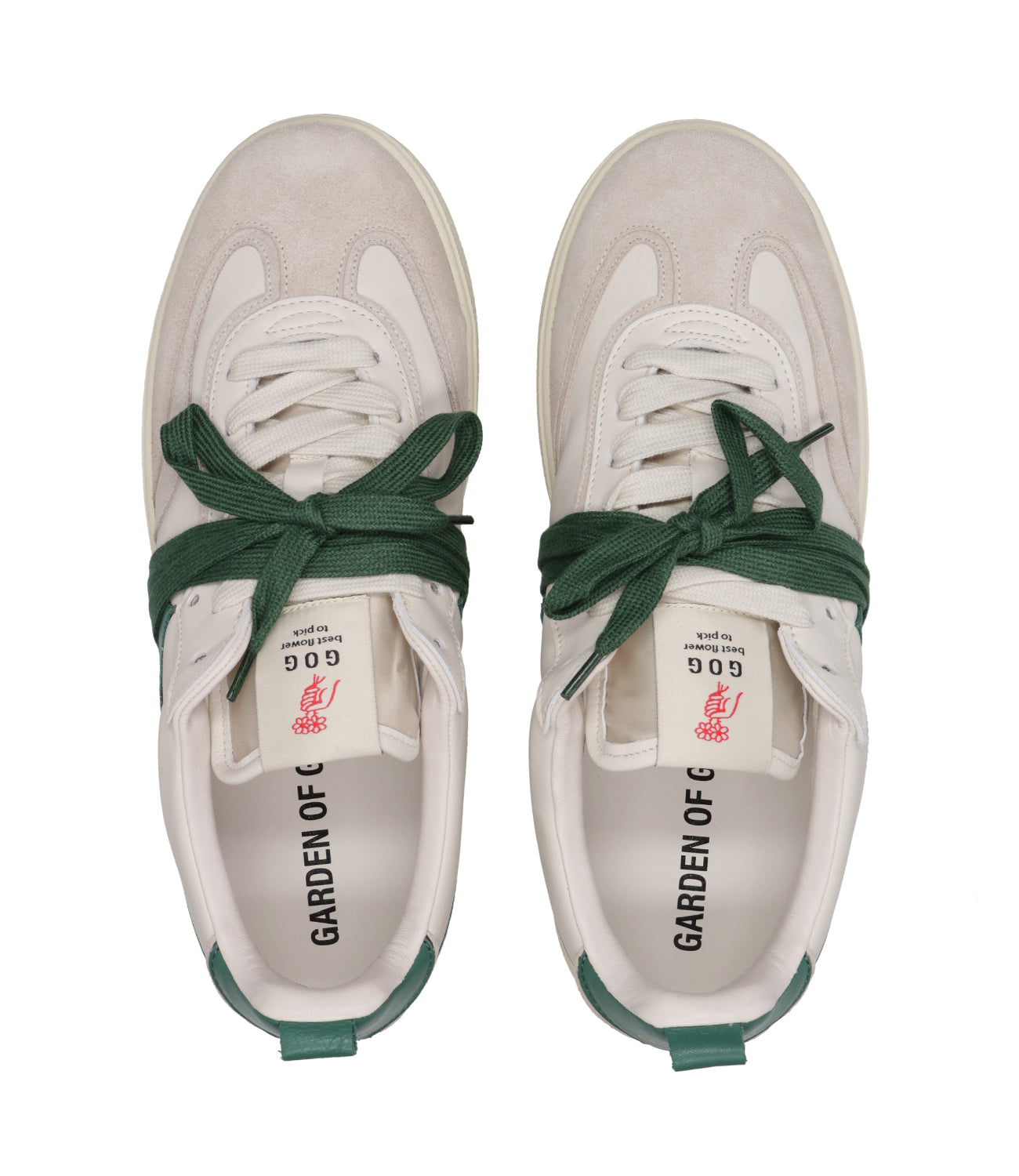 Garden of God | Sneakers Earth Bianca e Verde