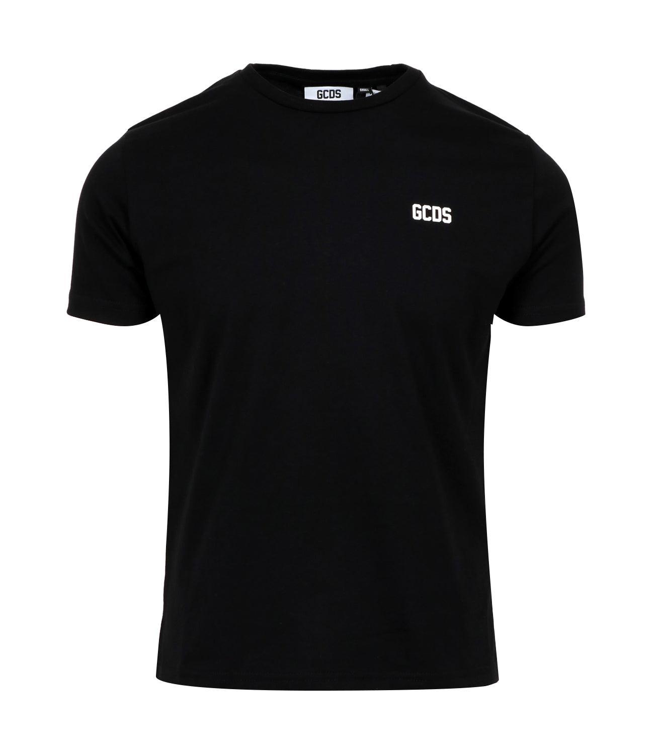 GCDS | T-Shirt Low Band Logo Nera