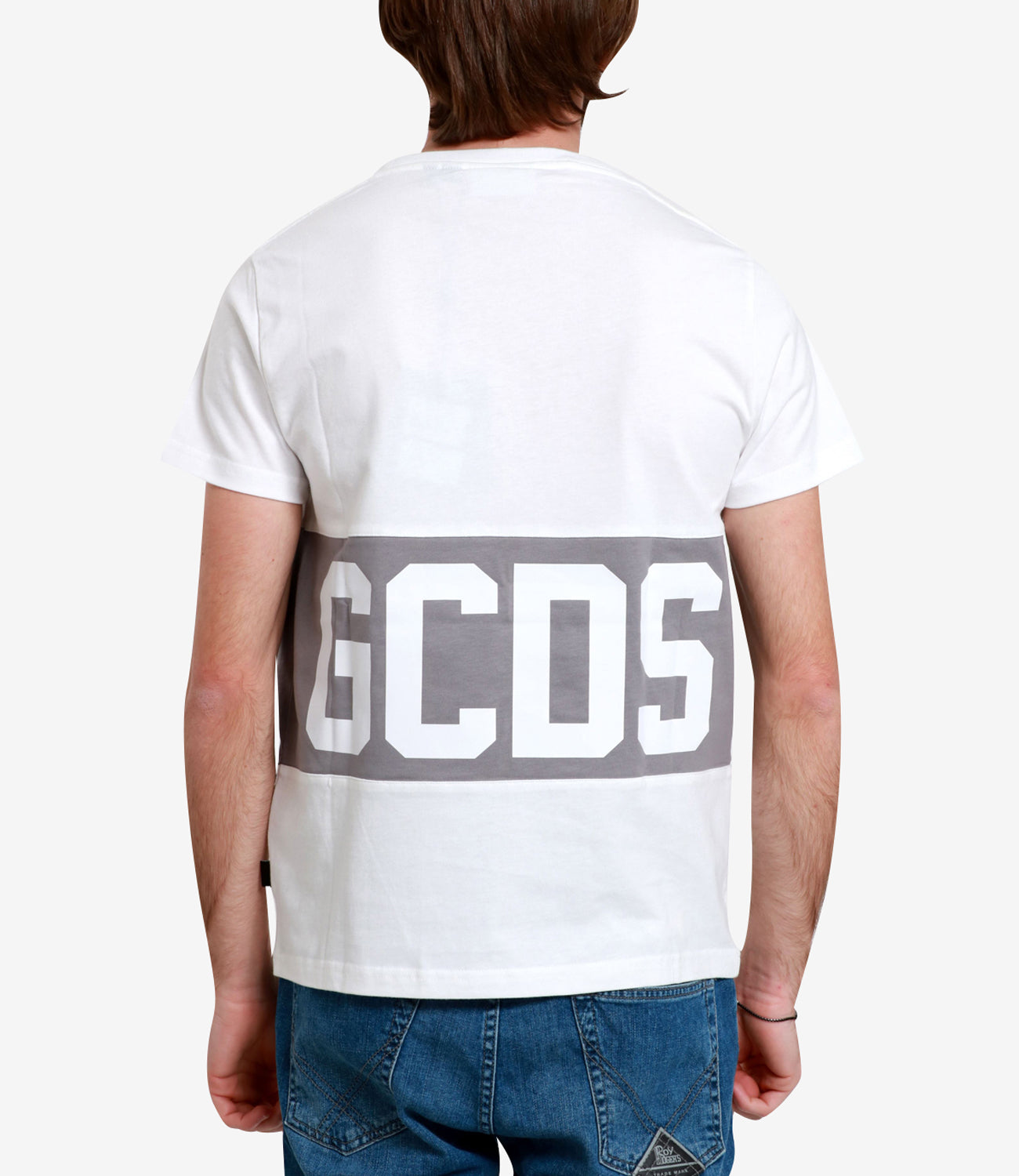 GCDS | T-Shirt Band Logo White