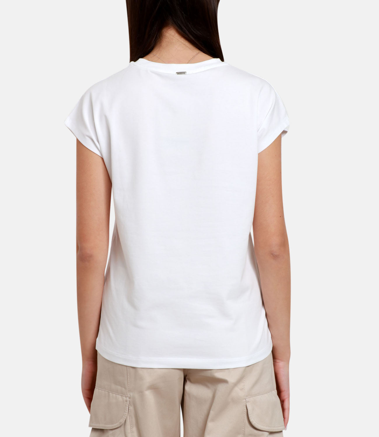 Herno | White and Brown T-Shirt